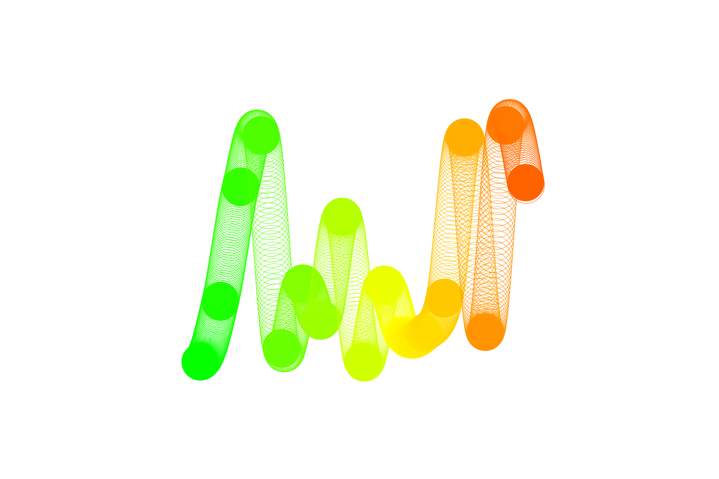 Art Blocks - Art Blocks v1 - Chromie Squiggle #262 - NFT # 262