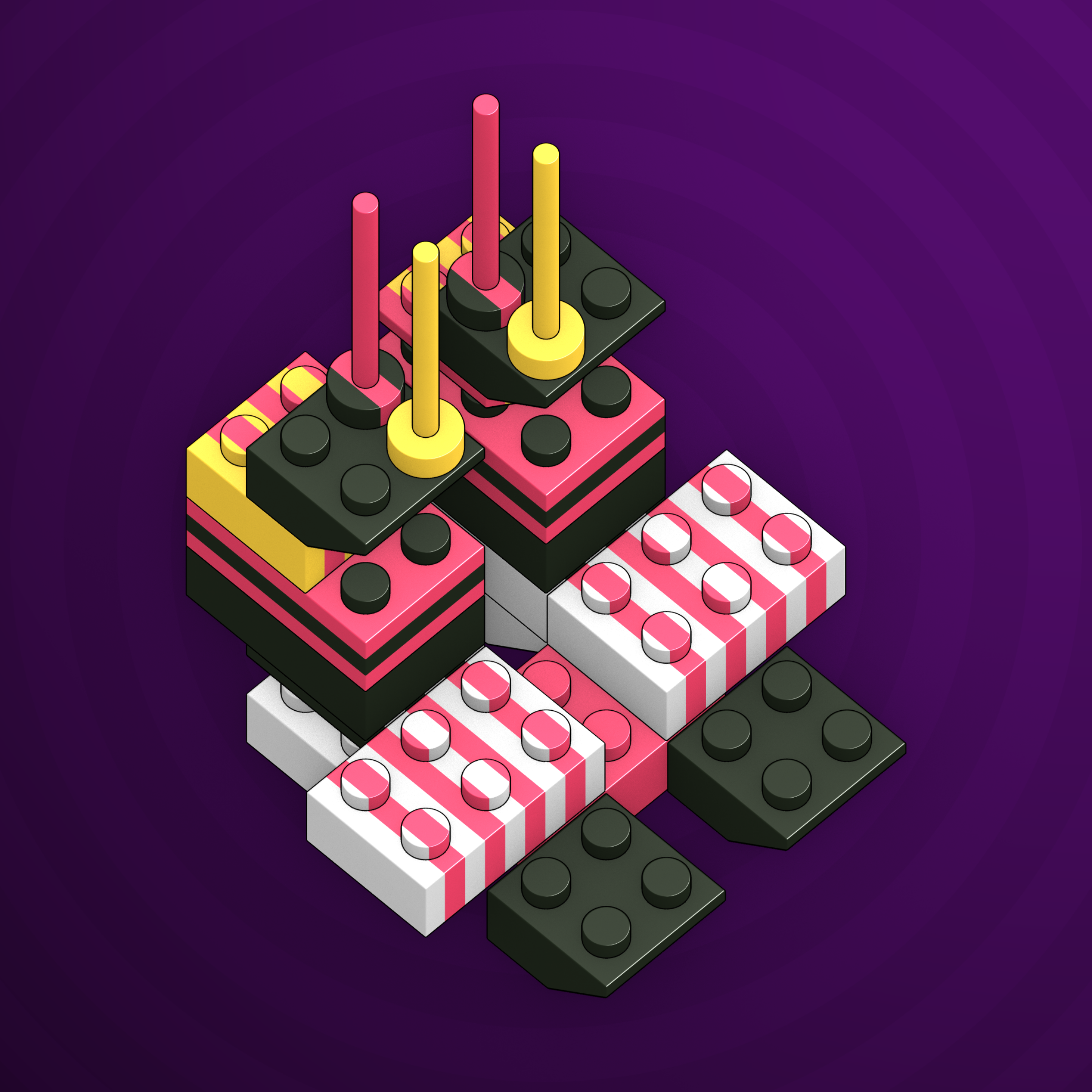 Art Blocks - Art Blocks v2 - Click #4 - NFT # 263000004