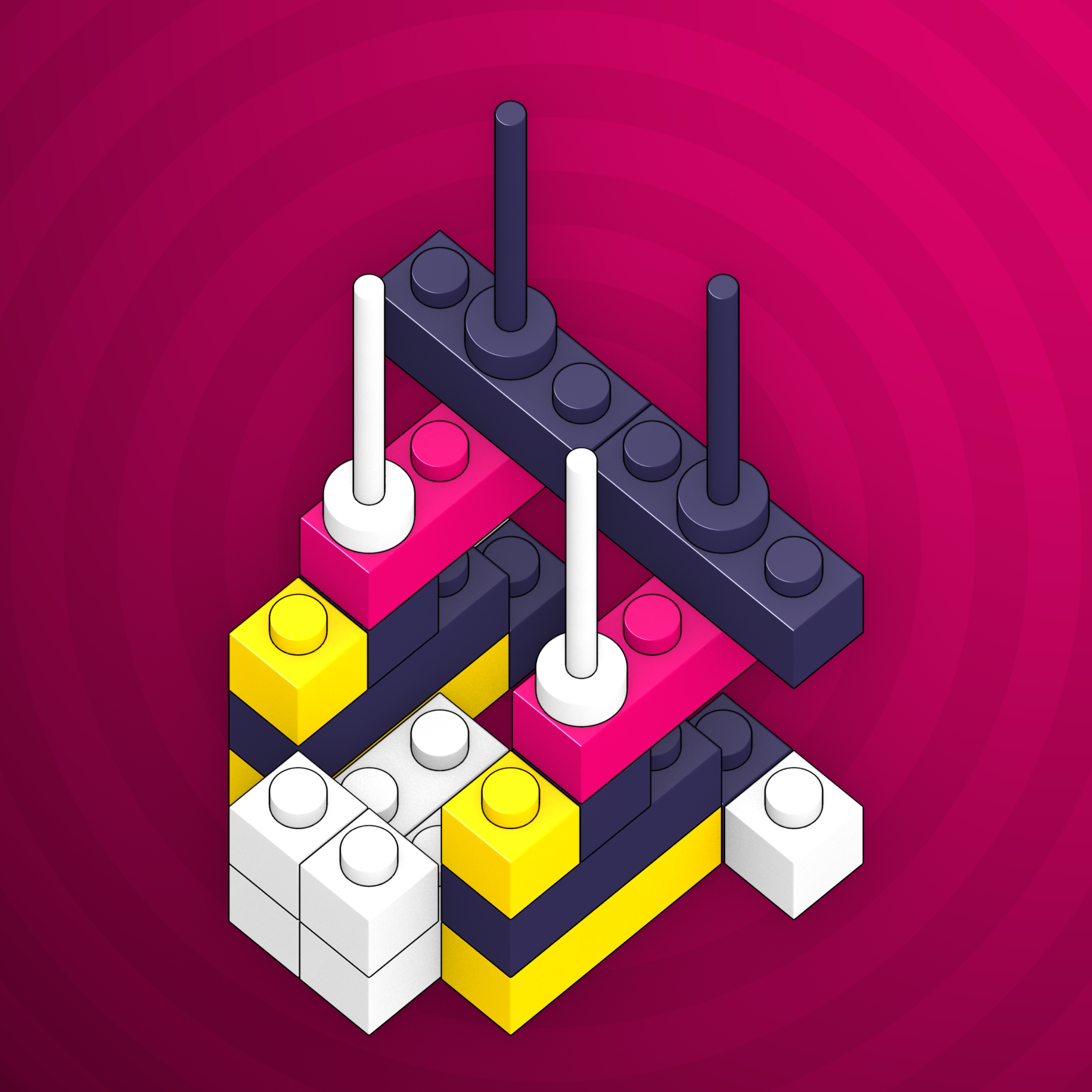 Art Blocks - Art Blocks v2 - Click #5 - NFT # 263000005