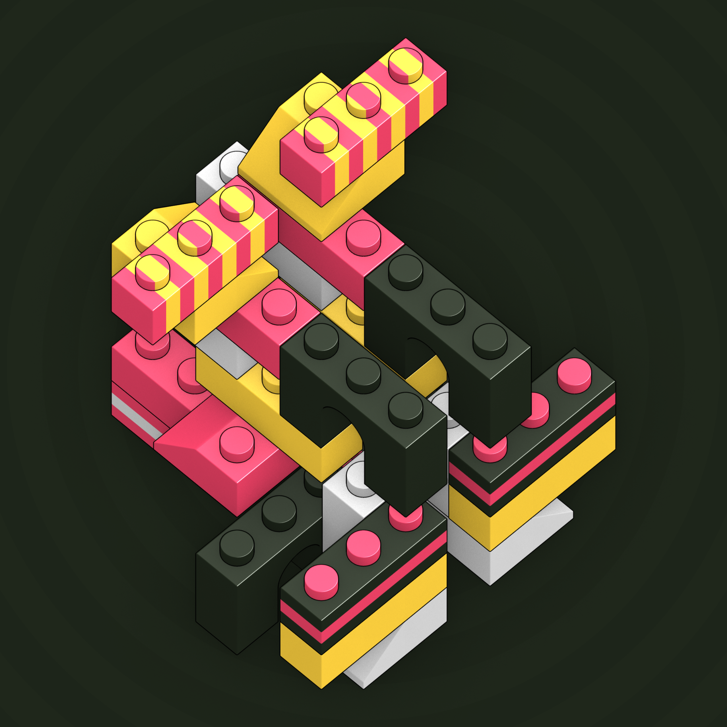 Art Blocks - Art Blocks v2 - Click #7 - NFT # 263000007