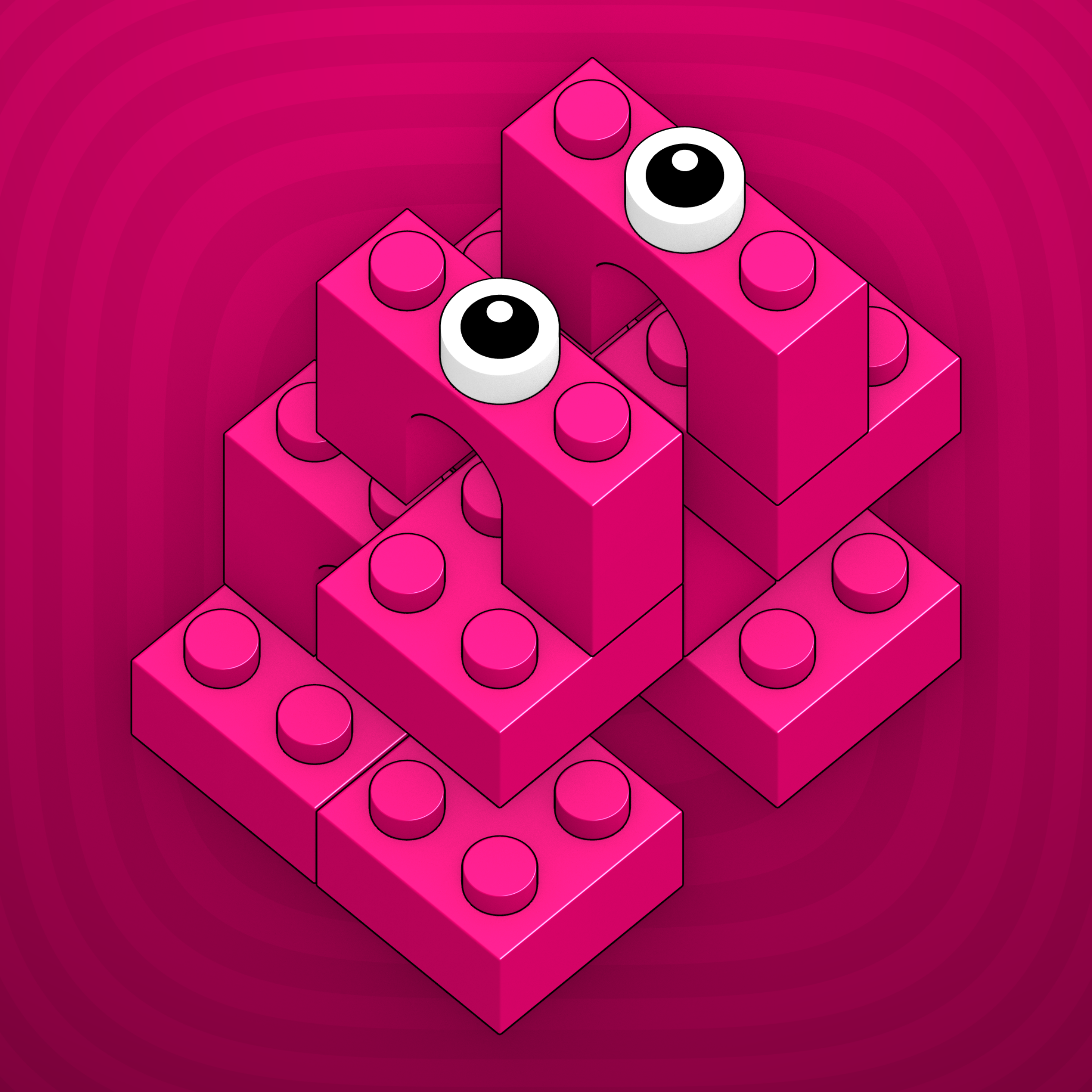 Art Blocks - Art Blocks v2 - Click #8 - NFT # 263000008