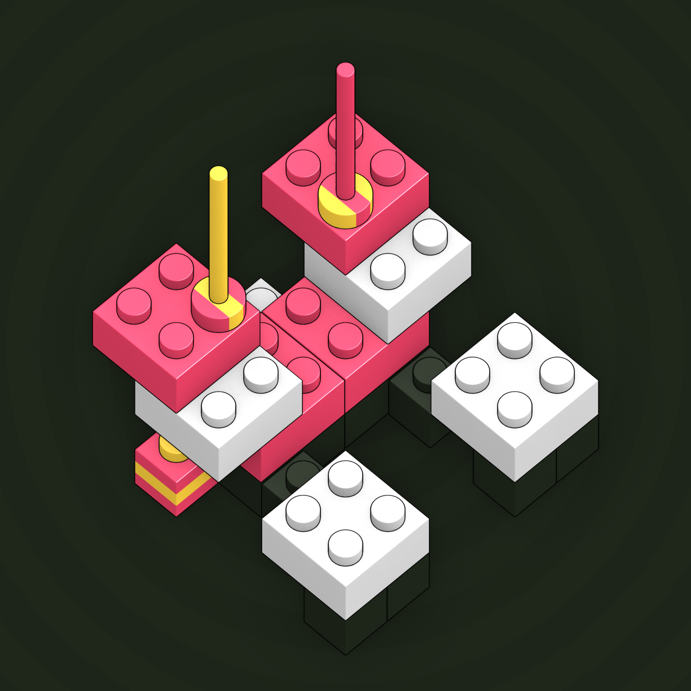 Art Blocks - Art Blocks v2 - Click #15 - NFT # 263000015