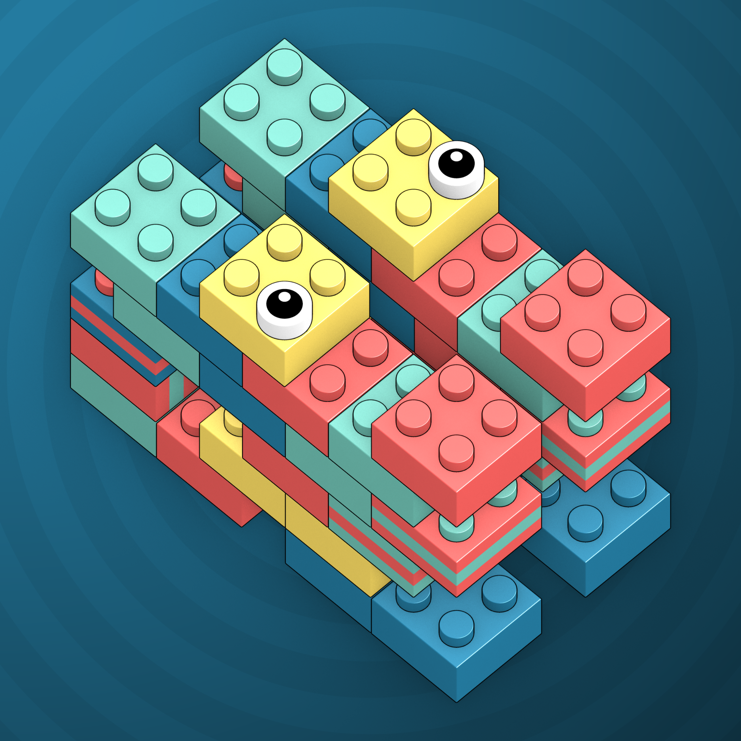 Art Blocks - Art Blocks v2 - Click #19 - NFT # 263000019