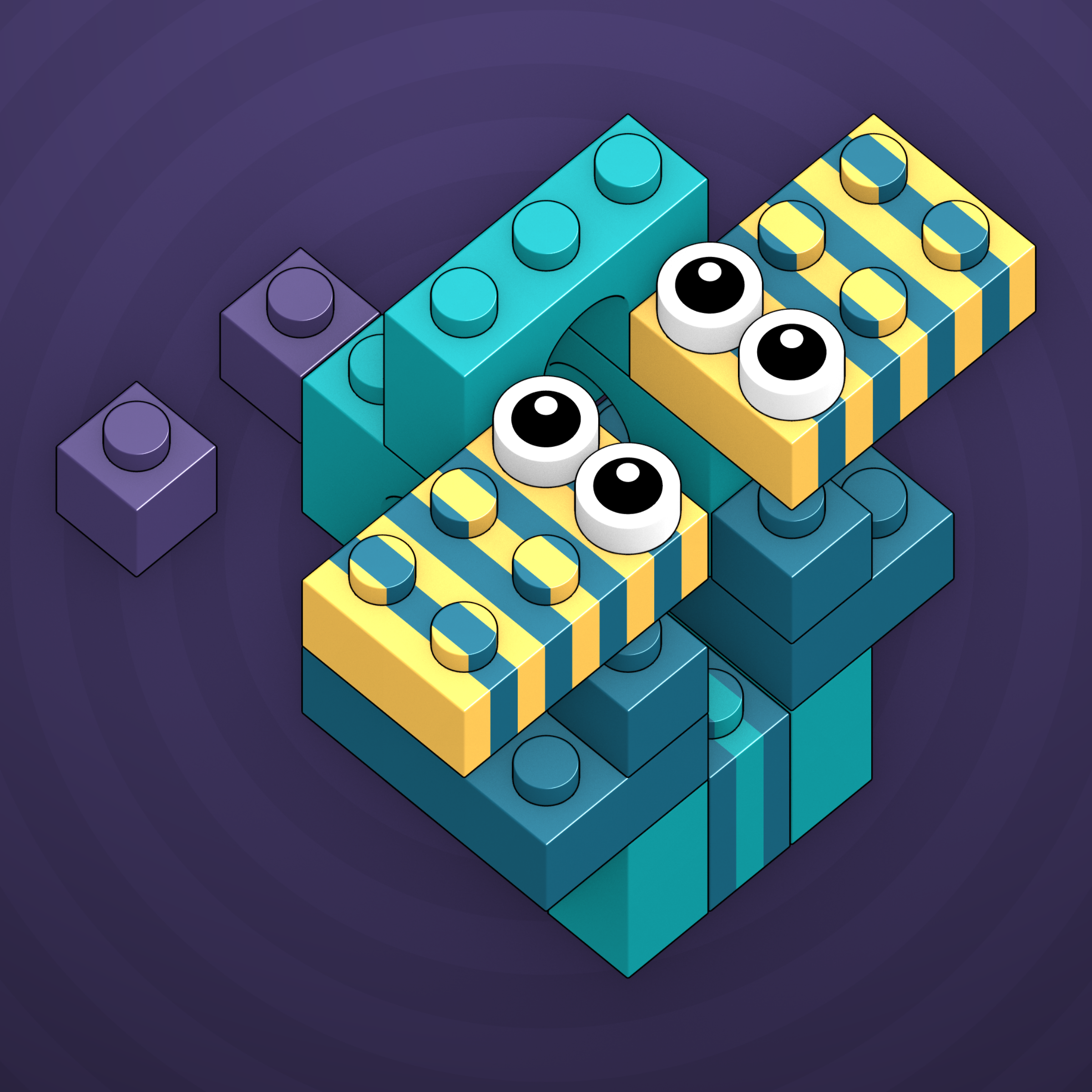 Art Blocks - Art Blocks v2 - Click #23 - NFT # 263000023