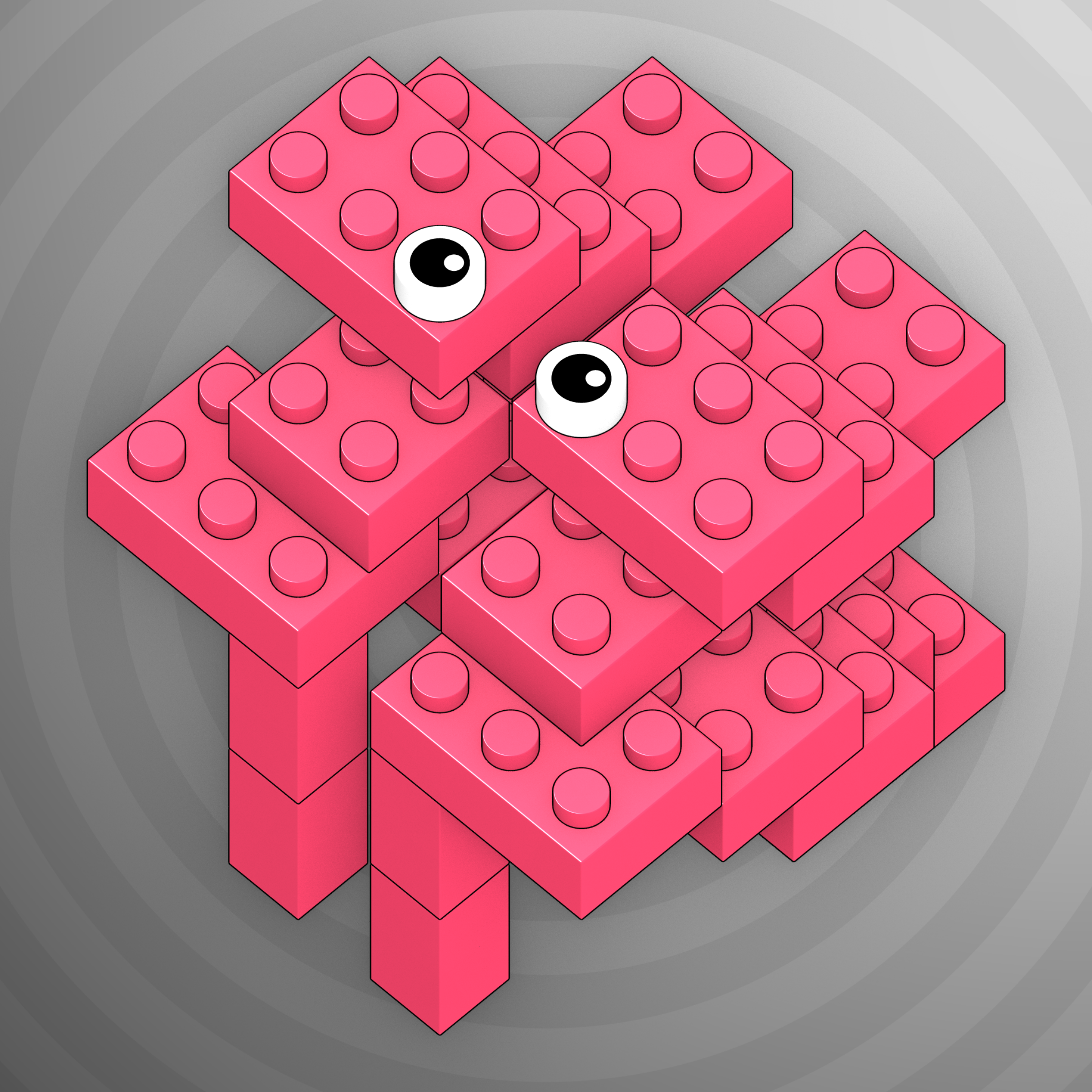 Art Blocks - Art Blocks v2 - Click #26 - NFT # 263000026