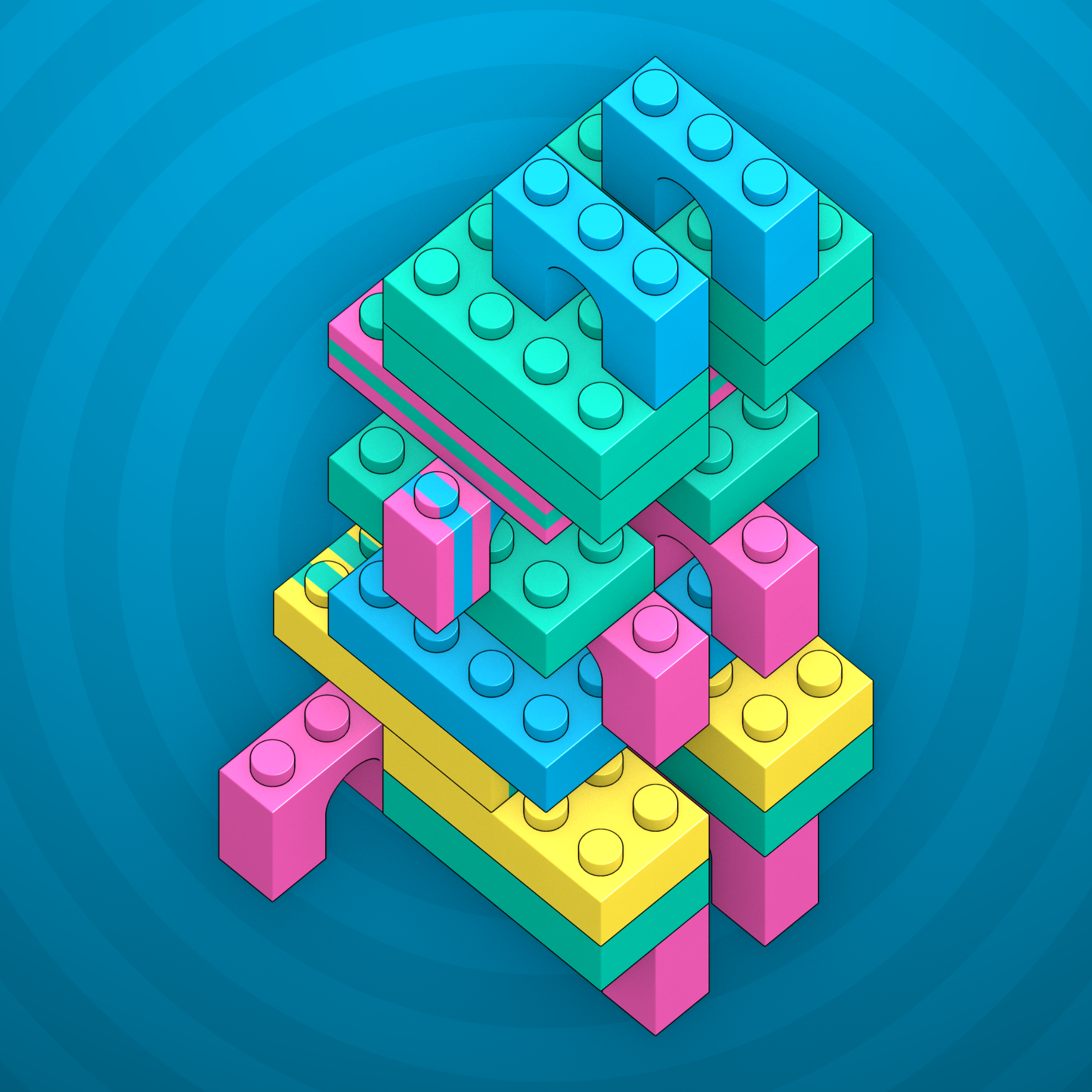 Art Blocks - Art Blocks v2 - Click #29 - NFT # 263000029