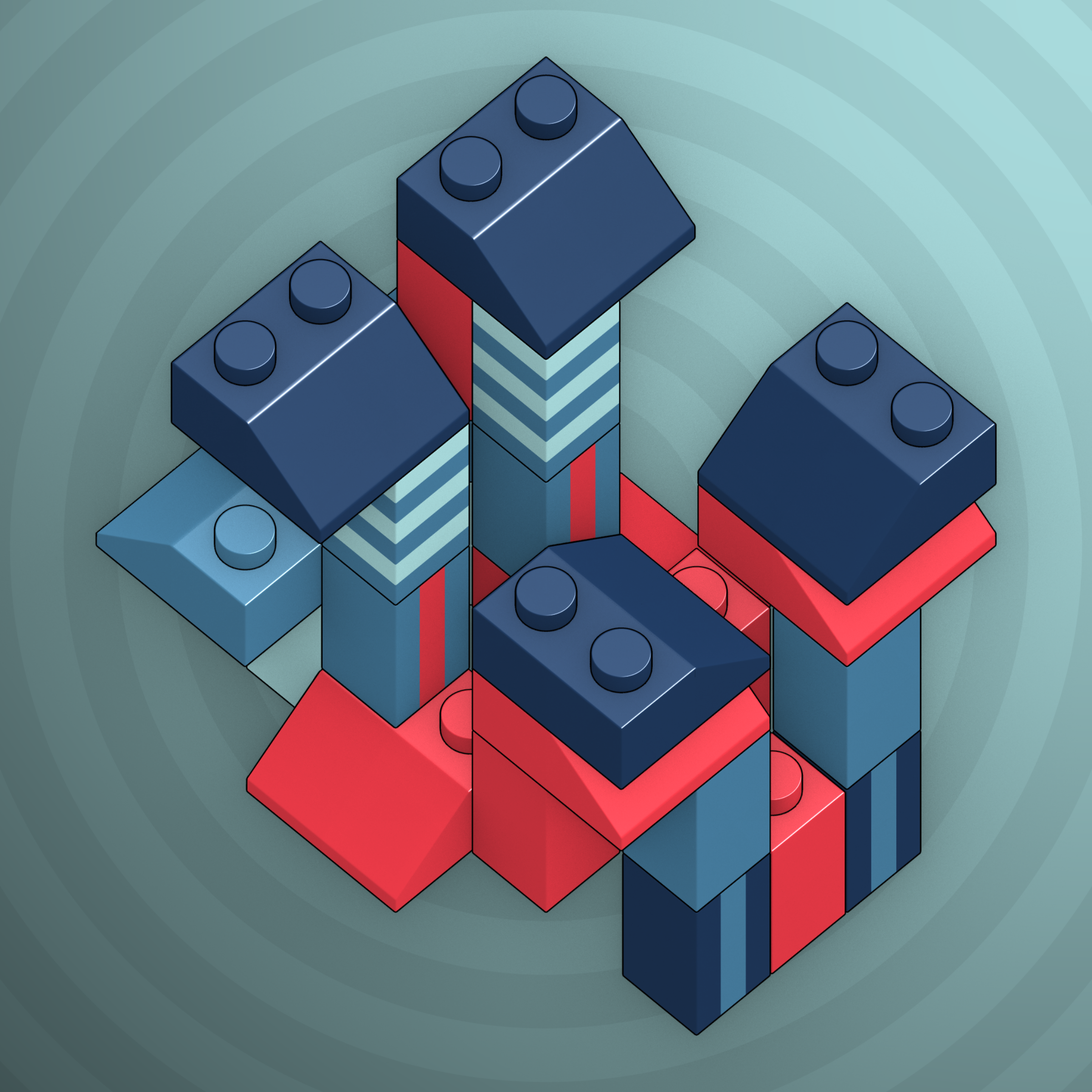 Art Blocks - Art Blocks v2 - Click #34 - NFT # 263000034