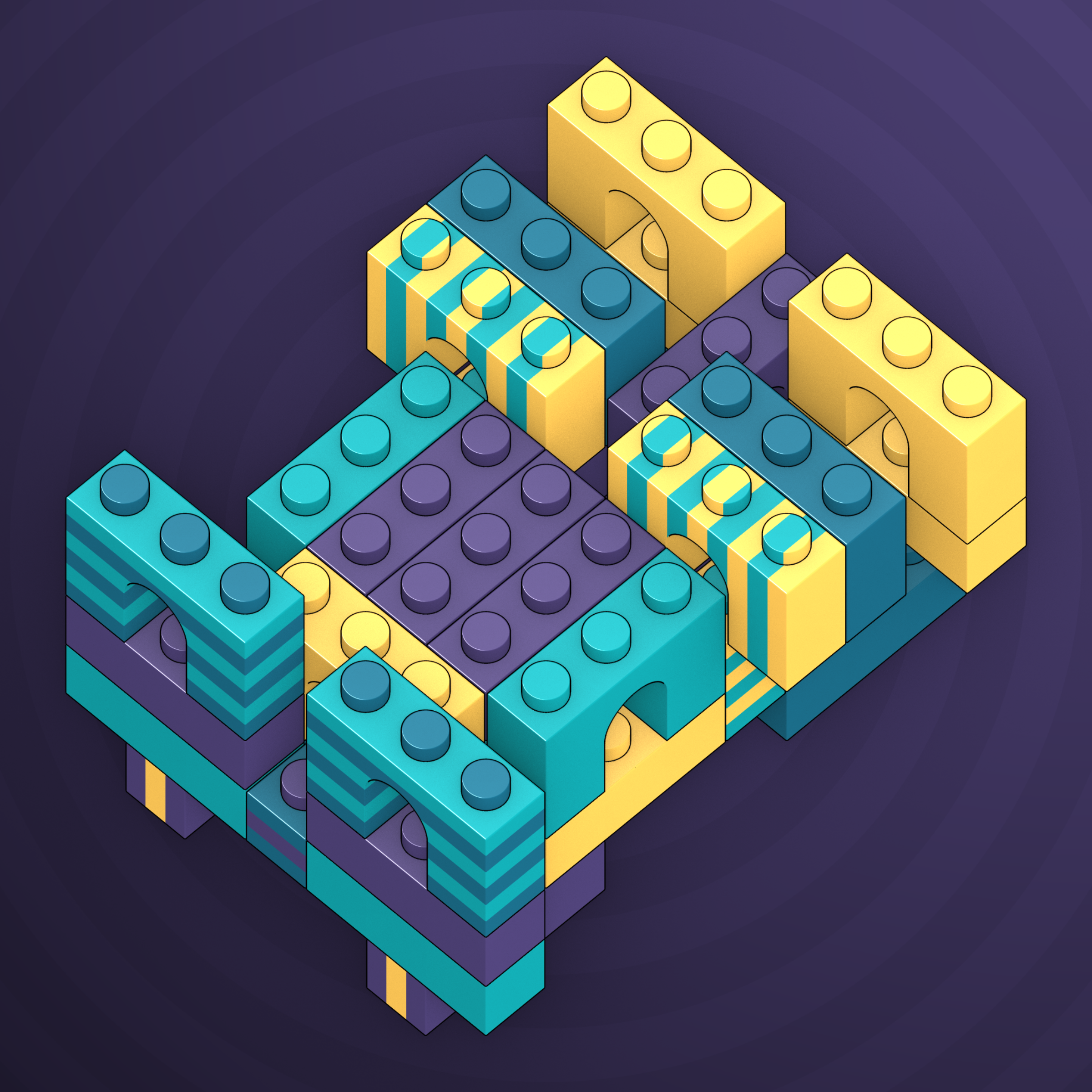 Art Blocks - Art Blocks v2 - Click #43 - NFT # 263000043