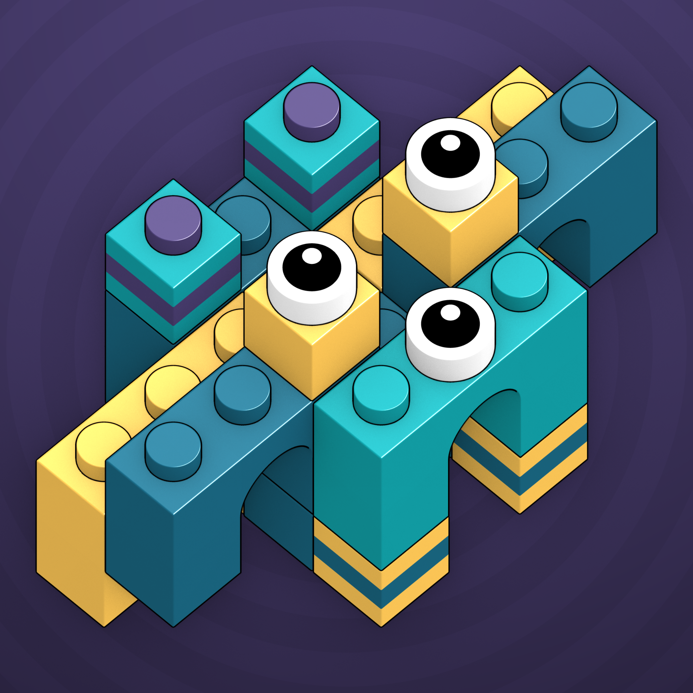 Art Blocks - Art Blocks v2 - Click #46 - NFT # 263000046