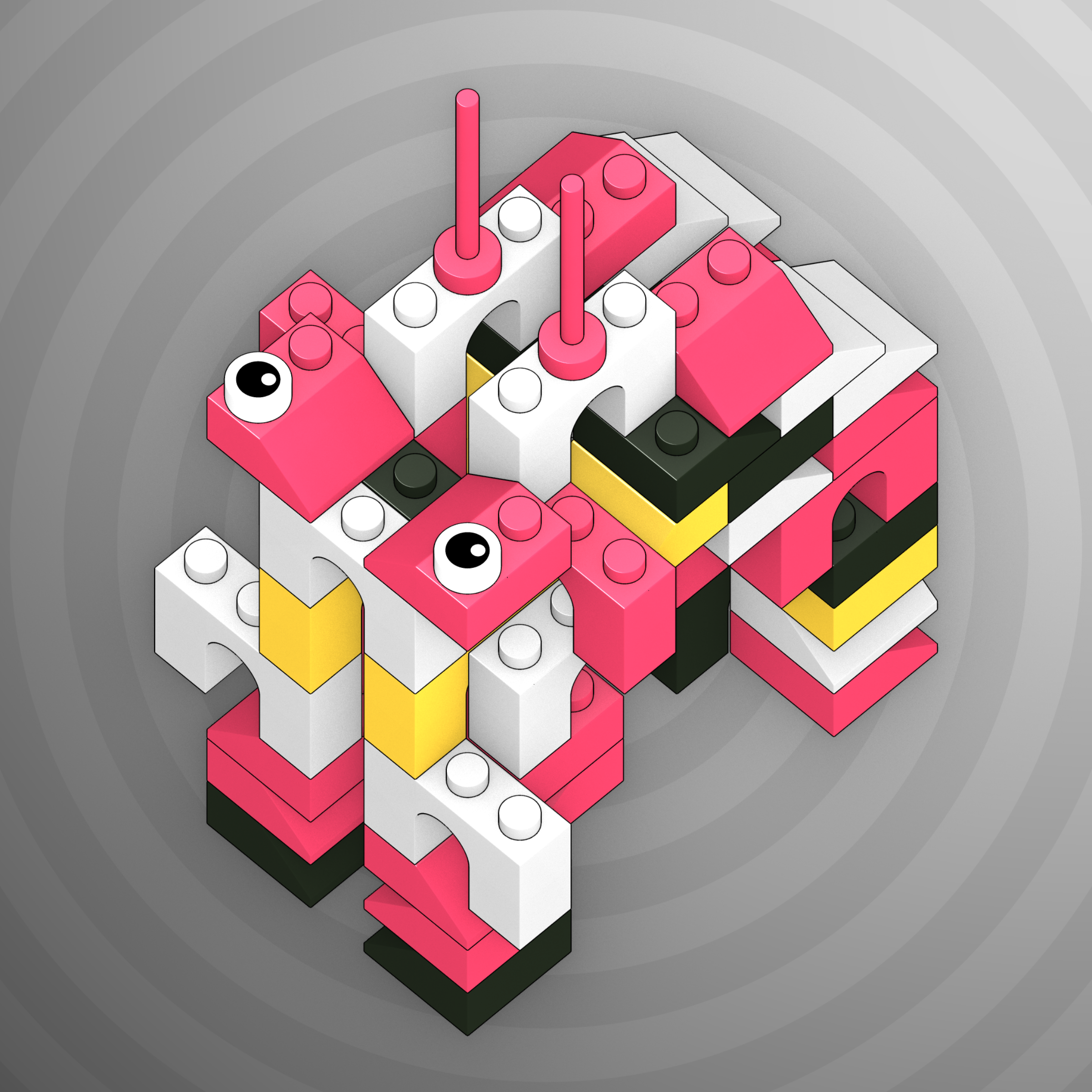 Art Blocks - Art Blocks v2 - Click #50 - NFT # 263000050