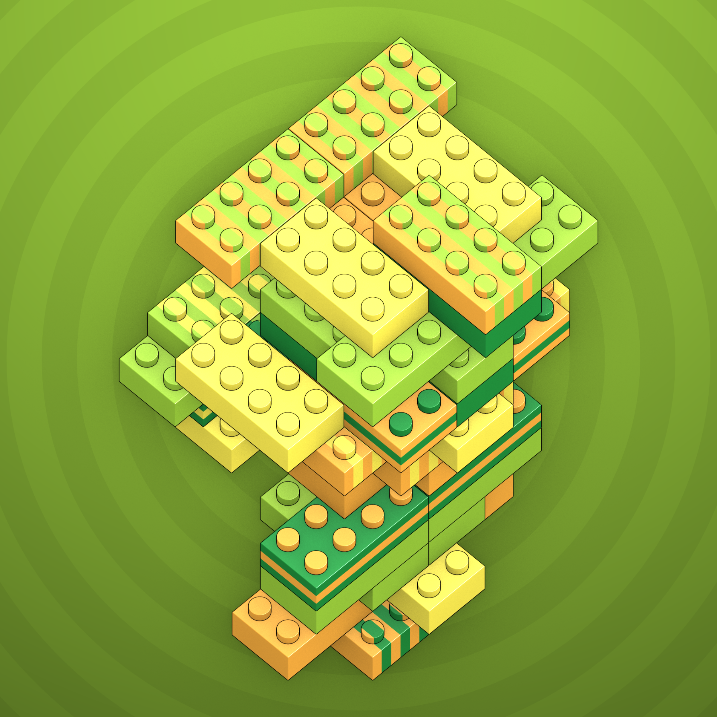 Art Blocks - Art Blocks v2 - Click #52 - NFT # 263000052