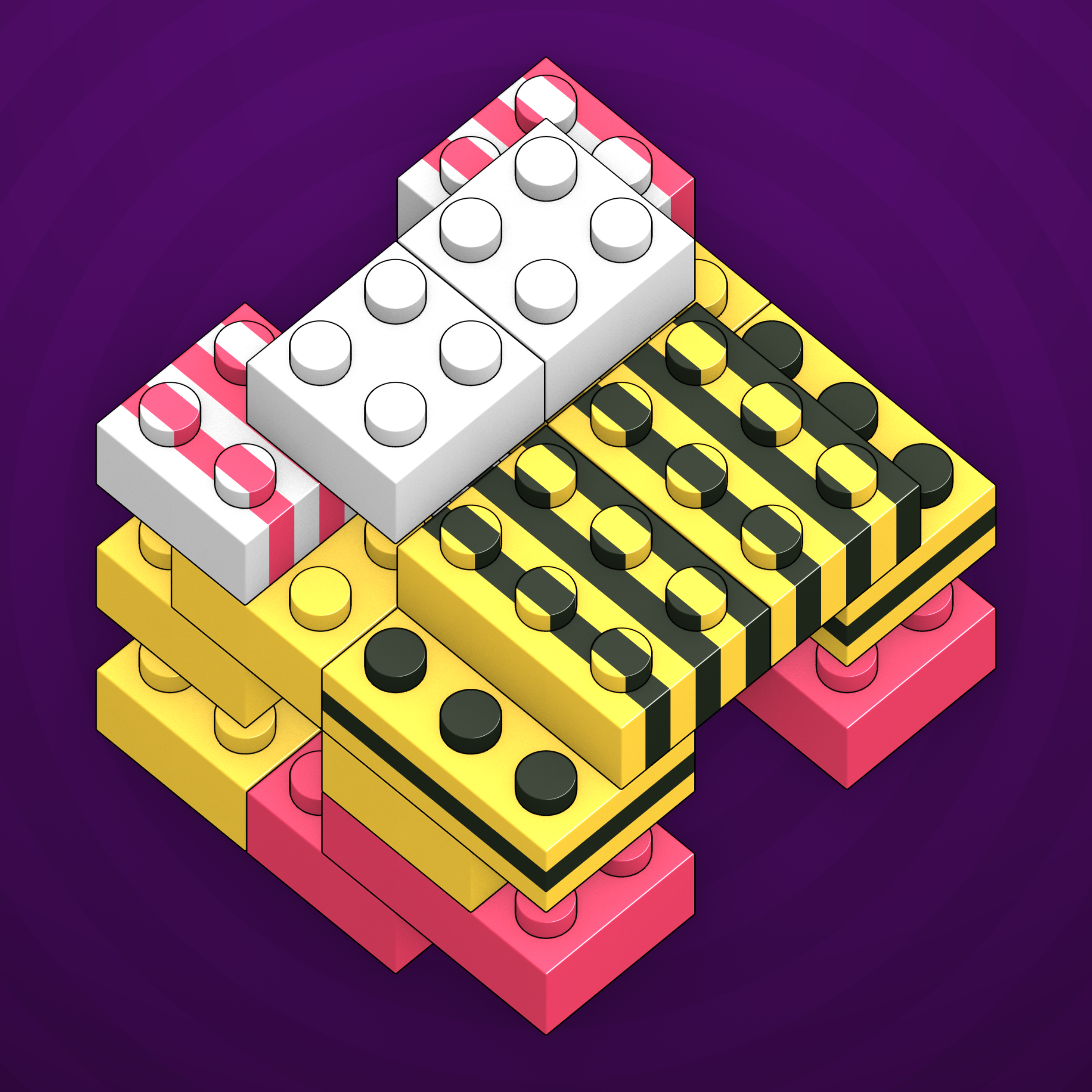 Art Blocks - Art Blocks v2 - Click #55 - NFT # 263000055