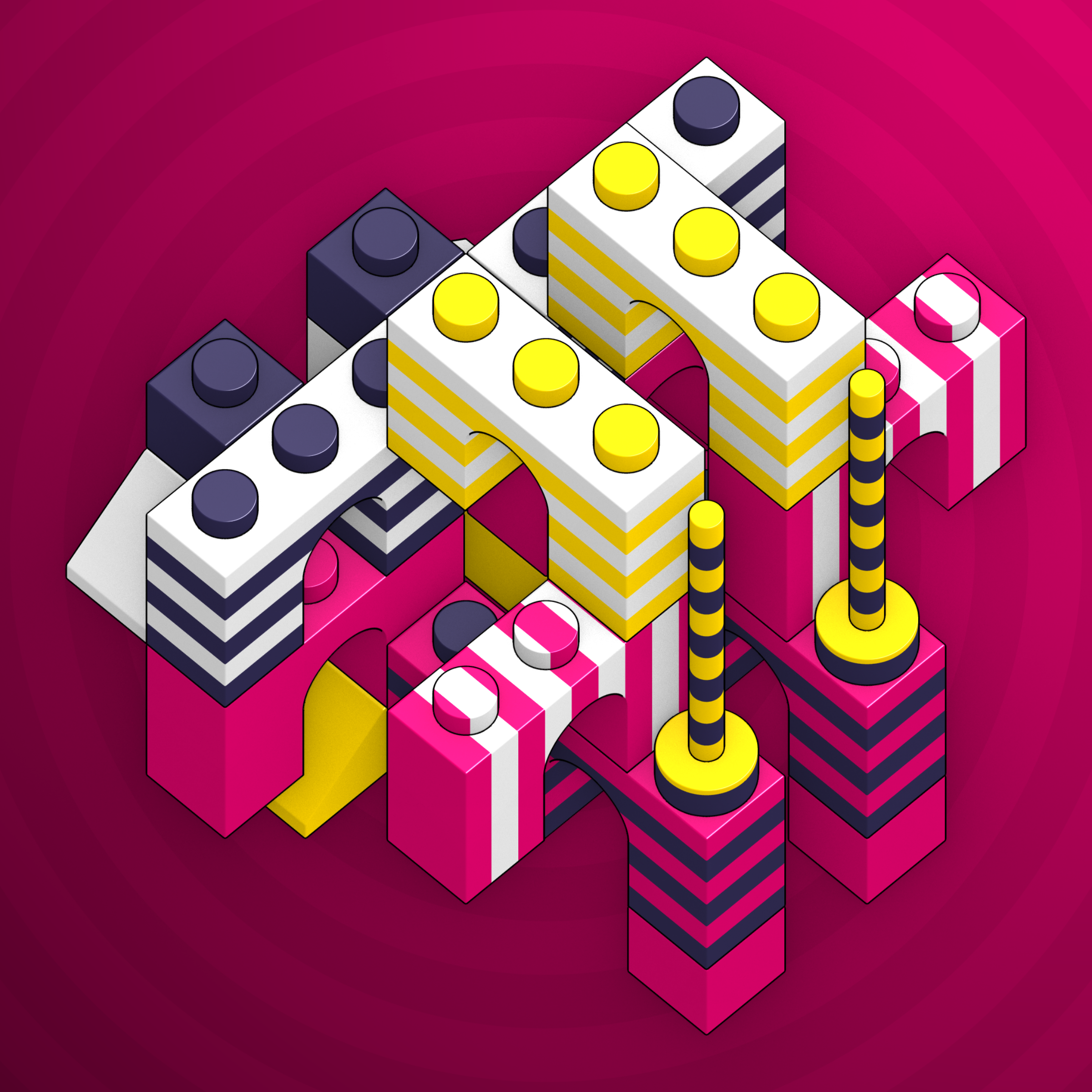 Art Blocks - Art Blocks v2 - Click #59 - NFT # 263000059