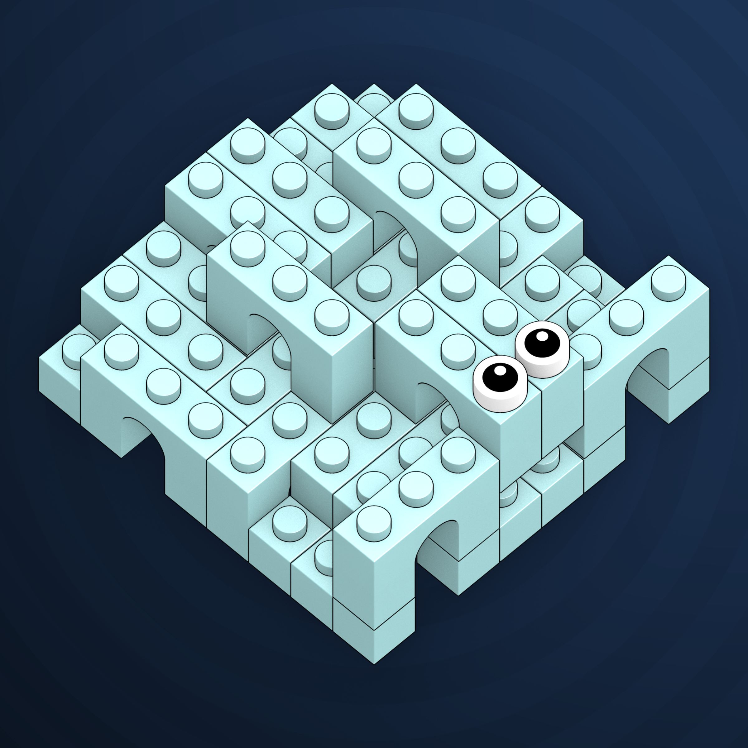 Art Blocks - Art Blocks v2 - Click #61 - NFT # 263000061