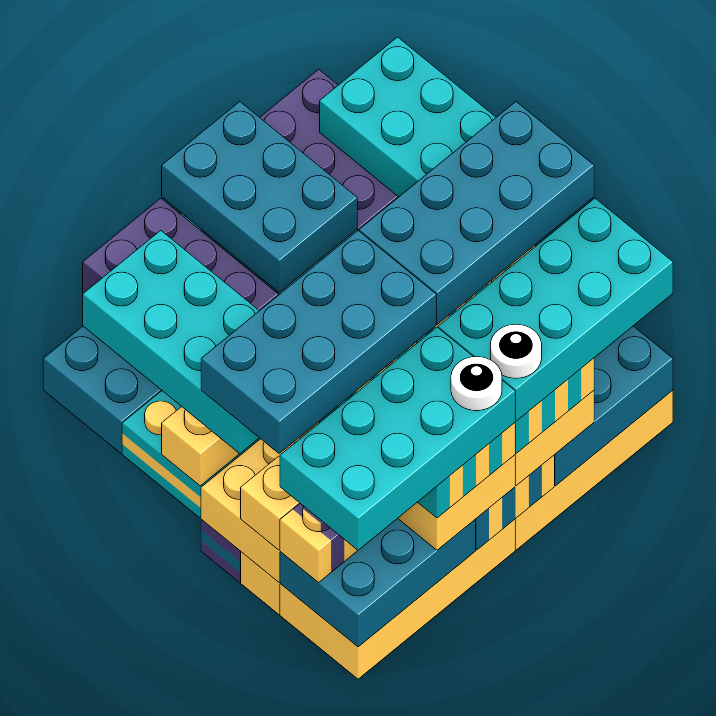 Art Blocks - Art Blocks v2 - Click #68 - NFT # 263000068