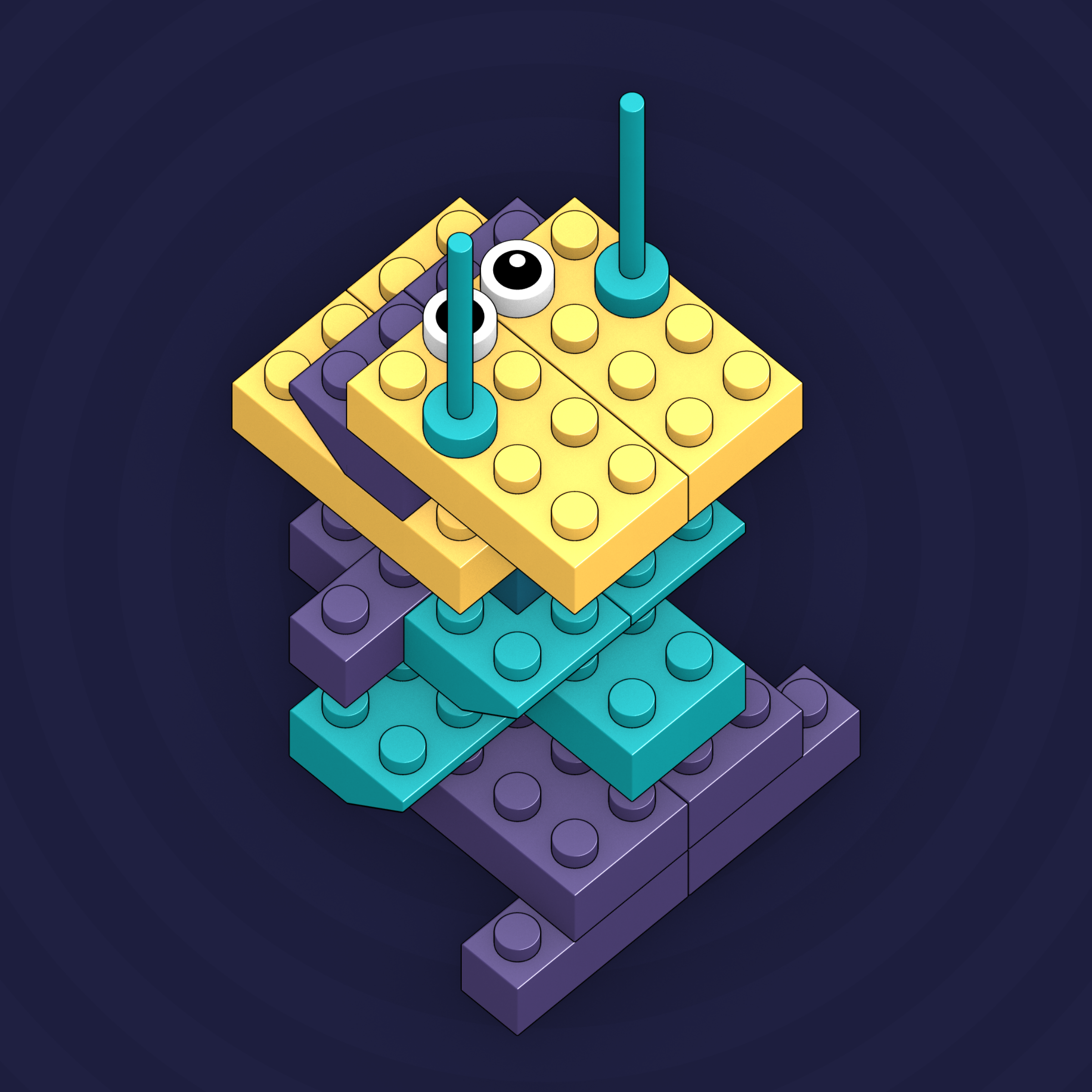 Art Blocks - Art Blocks v2 - Click #69 - NFT # 263000069