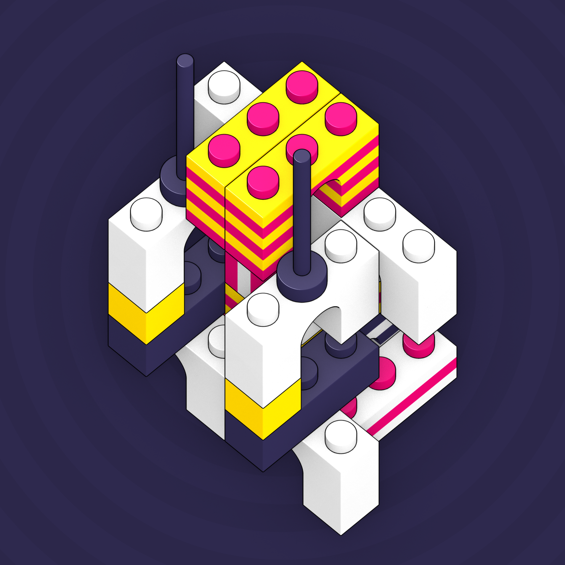 Art Blocks - Art Blocks v2 - Click #70 - NFT # 263000070