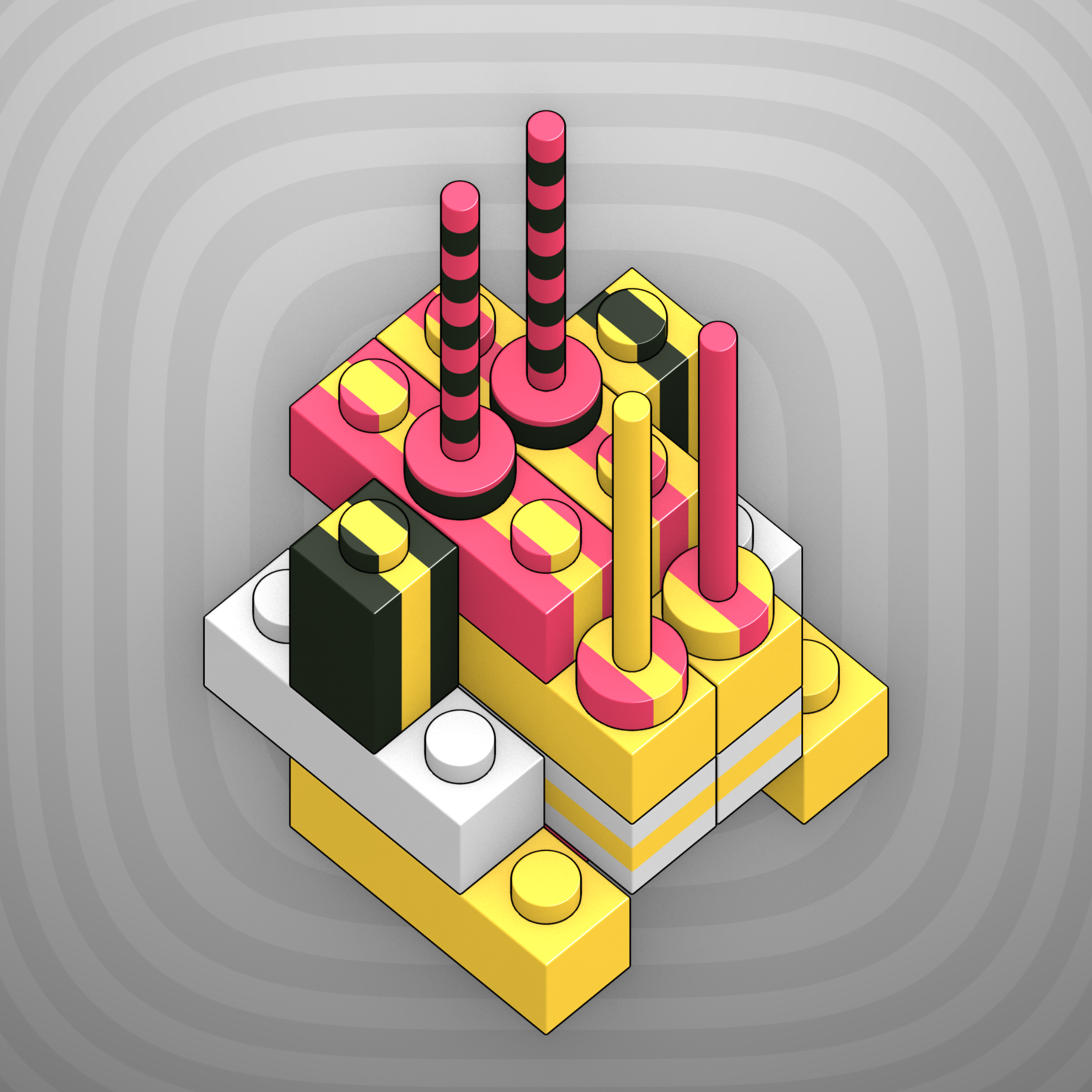 Art Blocks - Art Blocks v2 - Click #73 - NFT # 263000073