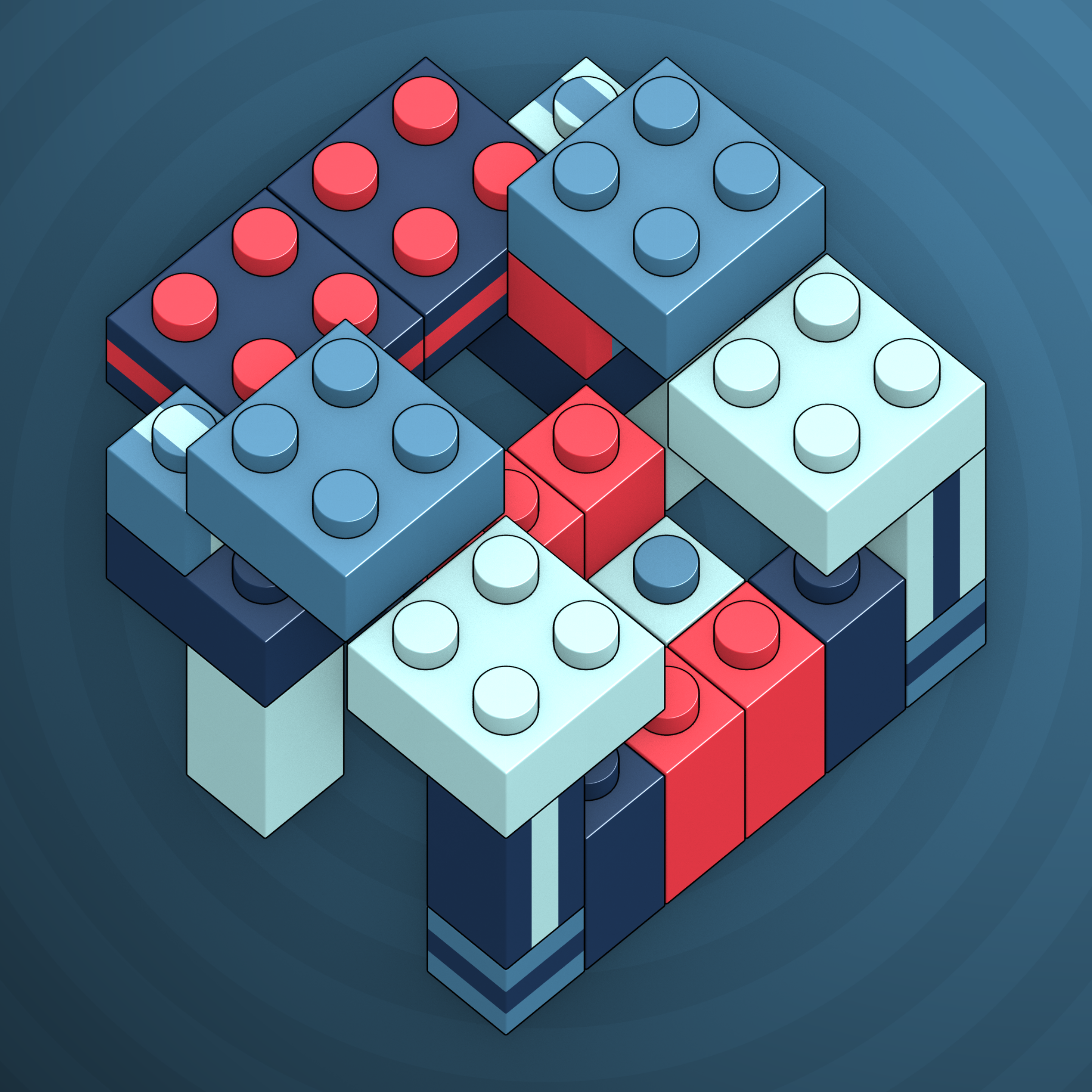 Art Blocks - Art Blocks v2 - Click #80 - NFT # 263000080