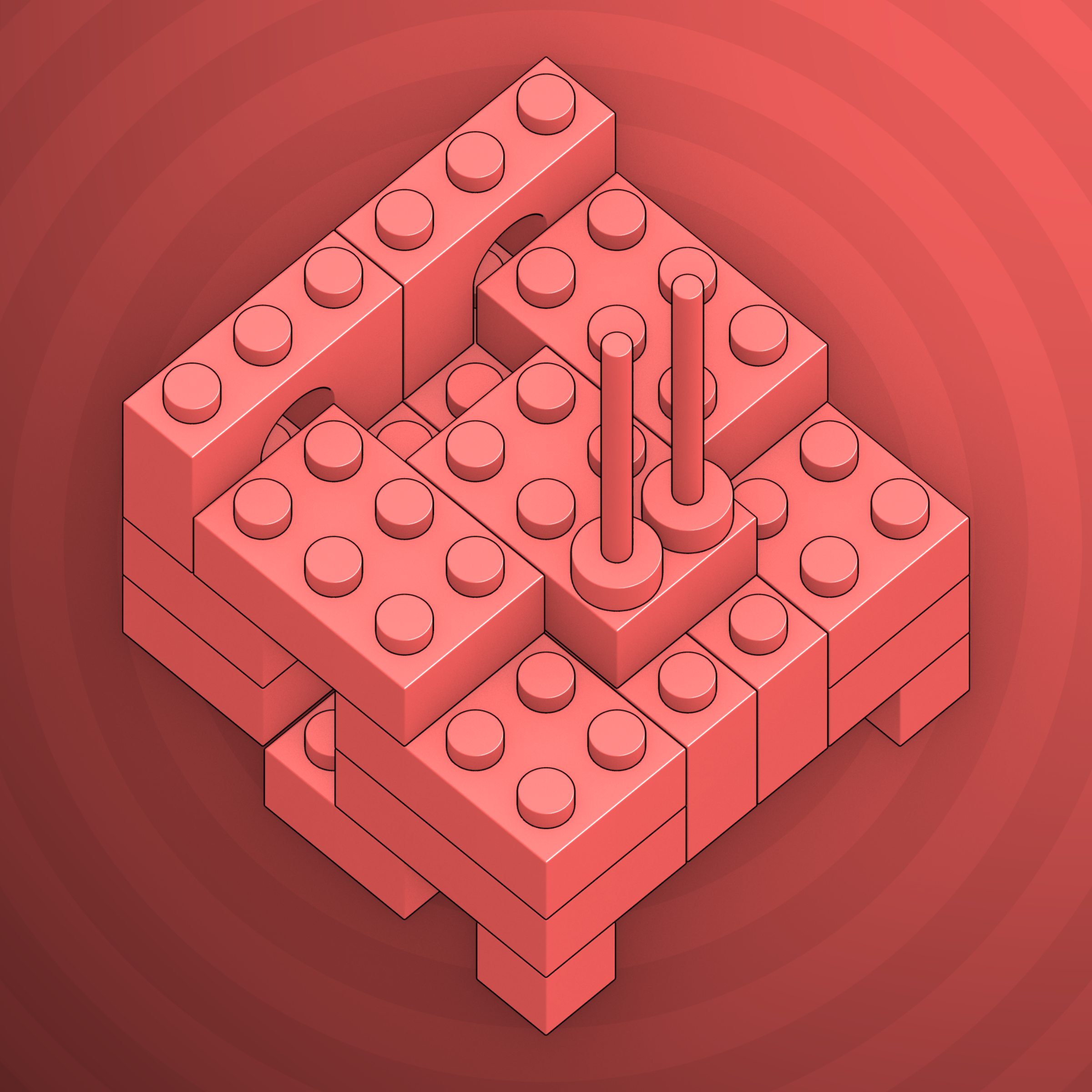 Art Blocks - Art Blocks v2 - Click #82 - NFT # 263000082