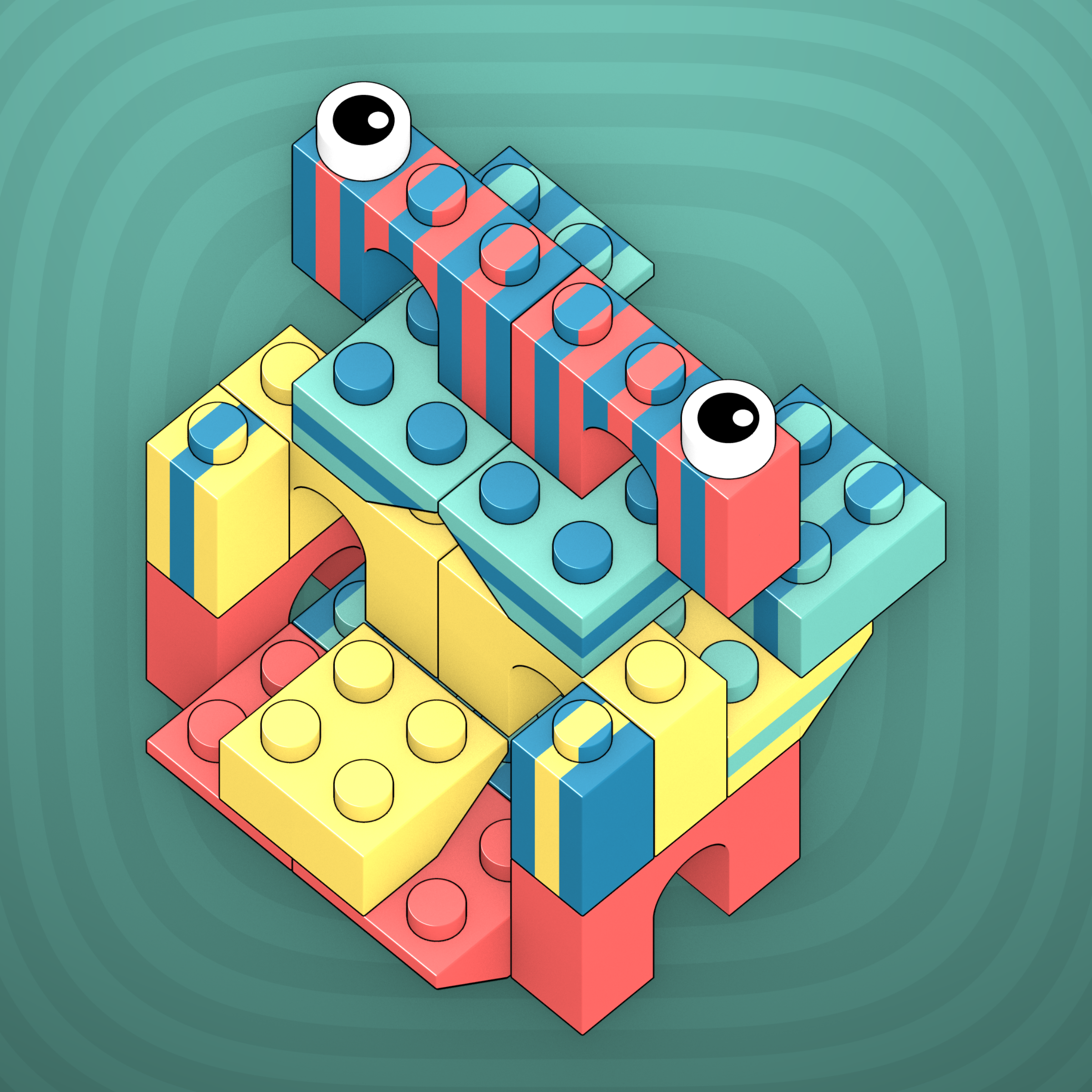 Art Blocks - Art Blocks v2 - Click #84 - NFT # 263000084