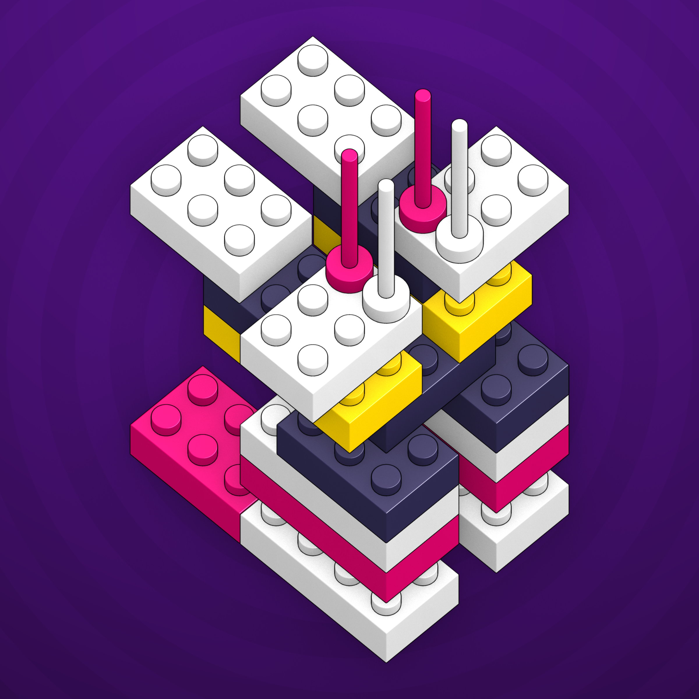 Art Blocks - Art Blocks v2 - Click #96 - NFT # 263000096