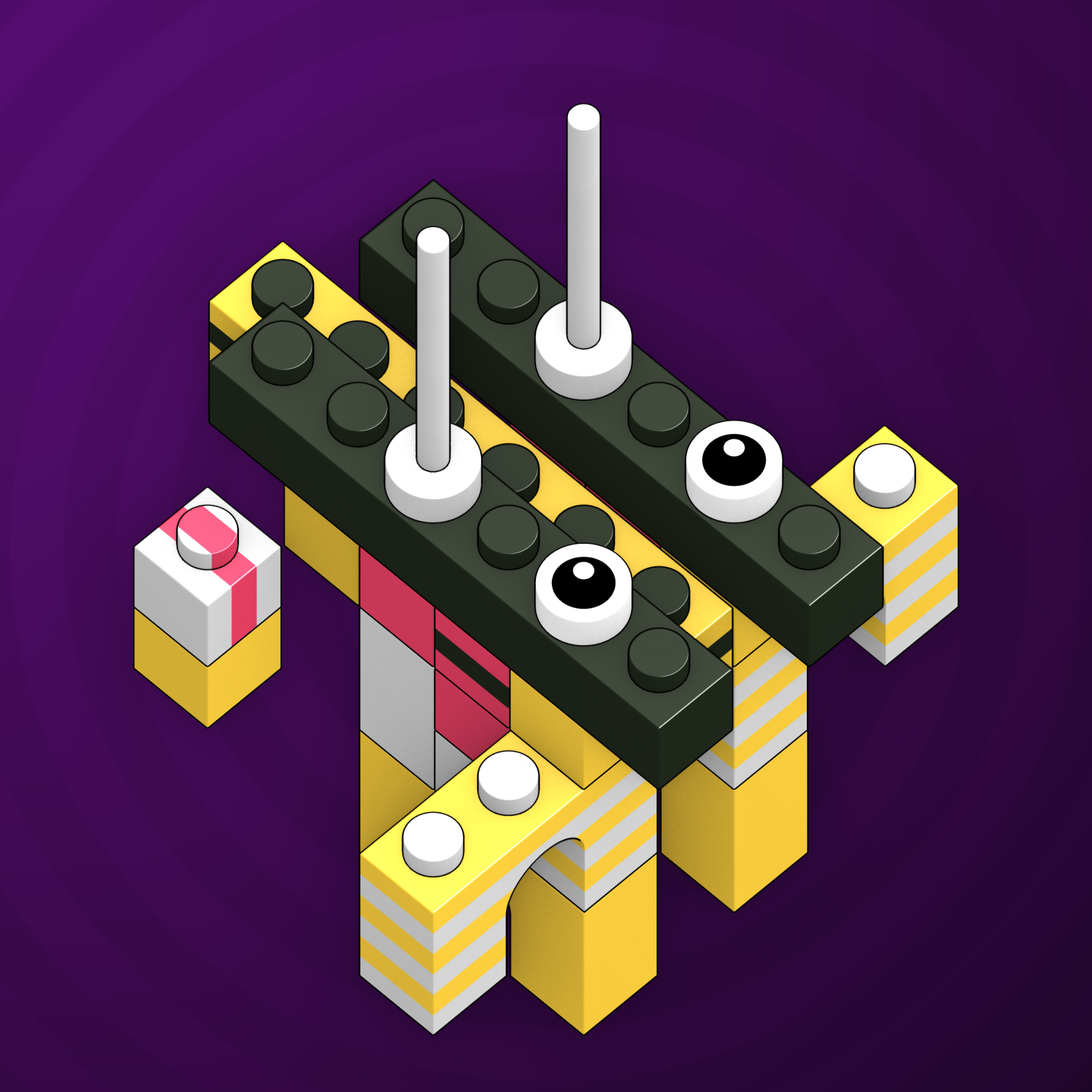 Art Blocks - Art Blocks v2 - Click #108 - NFT # 263000108