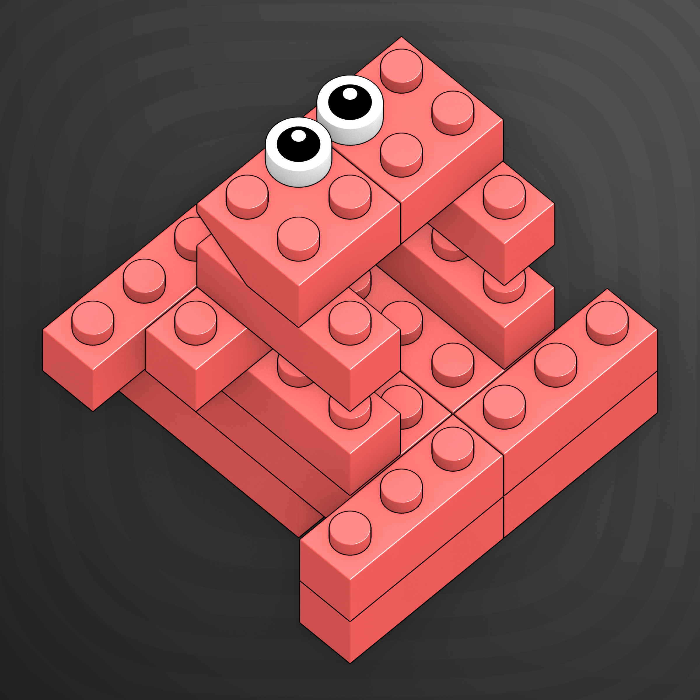 Art Blocks - Art Blocks v2 - Click #112 - NFT # 263000112