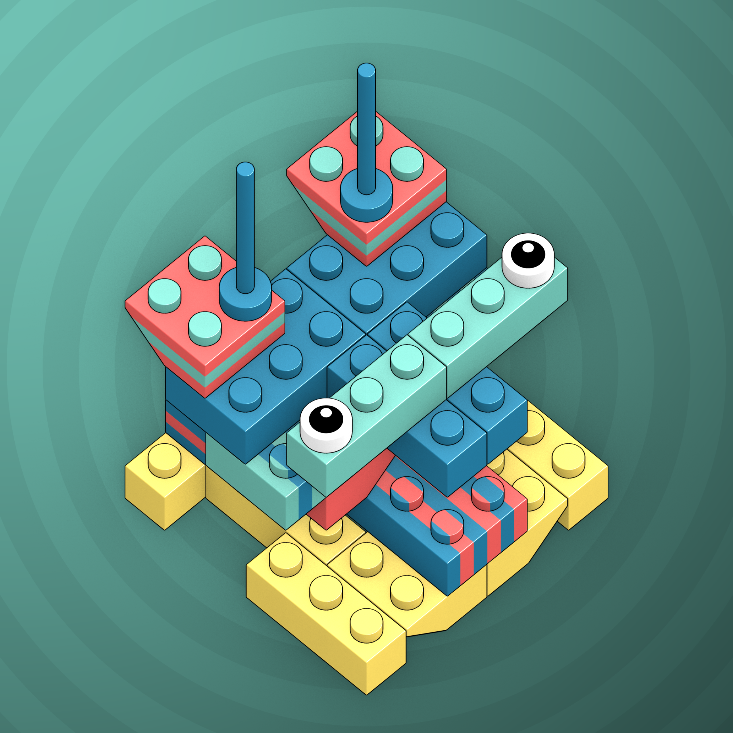 Art Blocks - Art Blocks v2 - Click #116 - NFT # 263000116