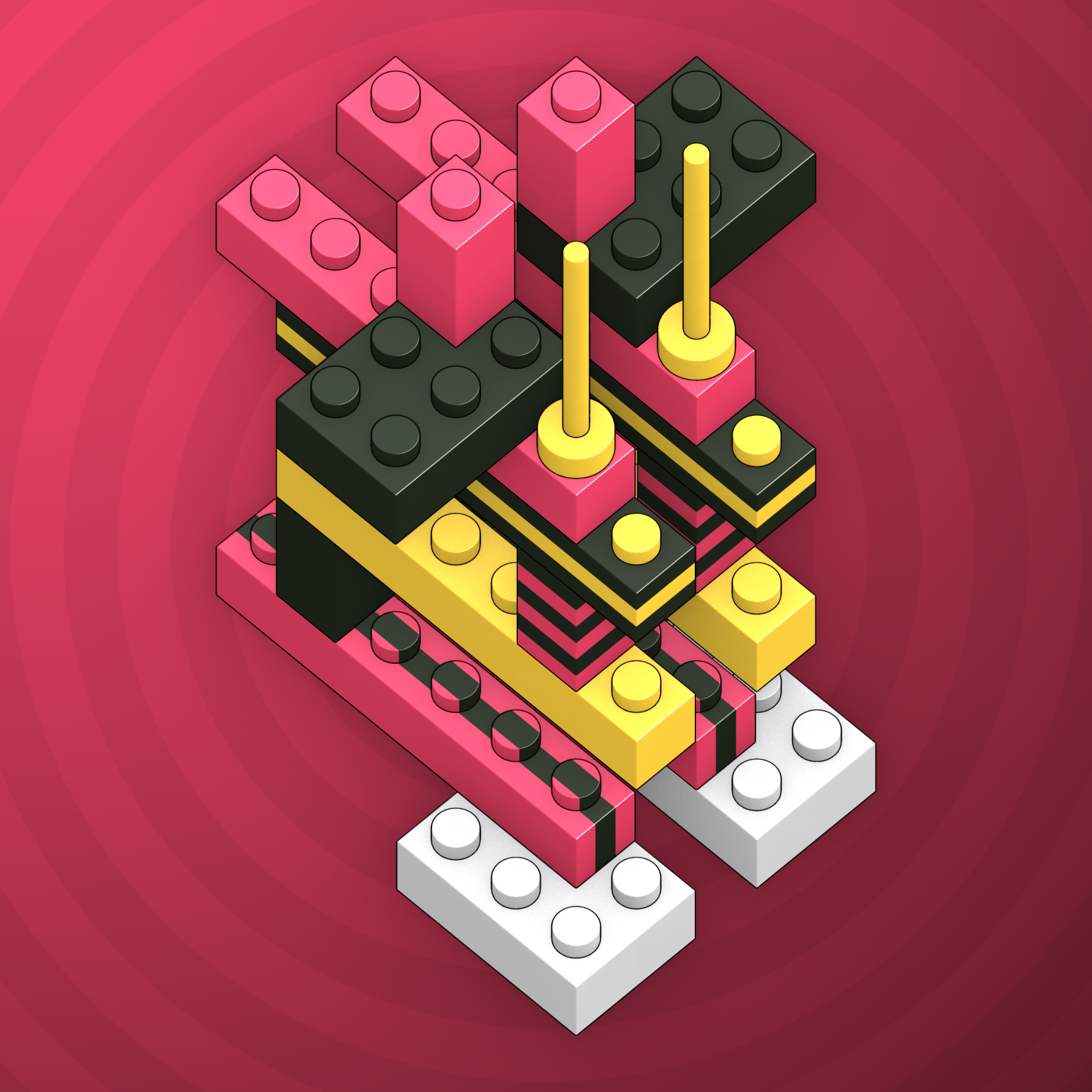 Art Blocks - Art Blocks v2 - Click #126 - NFT # 263000126