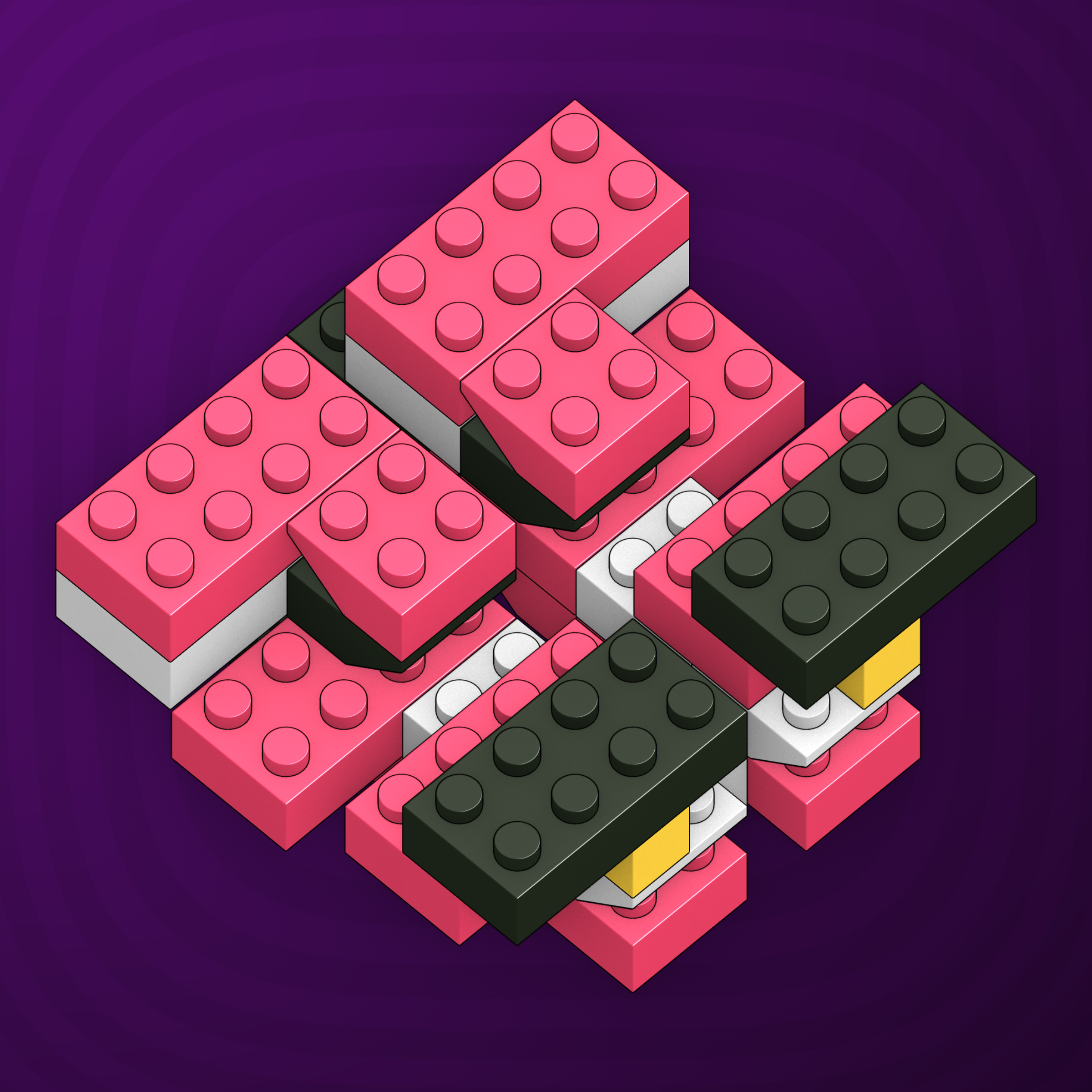 Art Blocks - Art Blocks v2 - Click #129 - NFT # 263000129