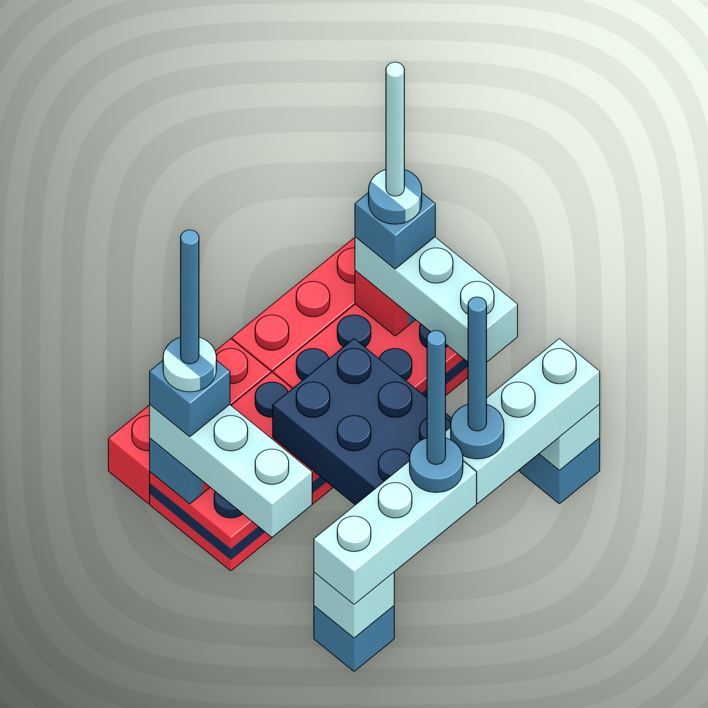 Art Blocks - Art Blocks v2 - Click #132 - NFT # 263000132