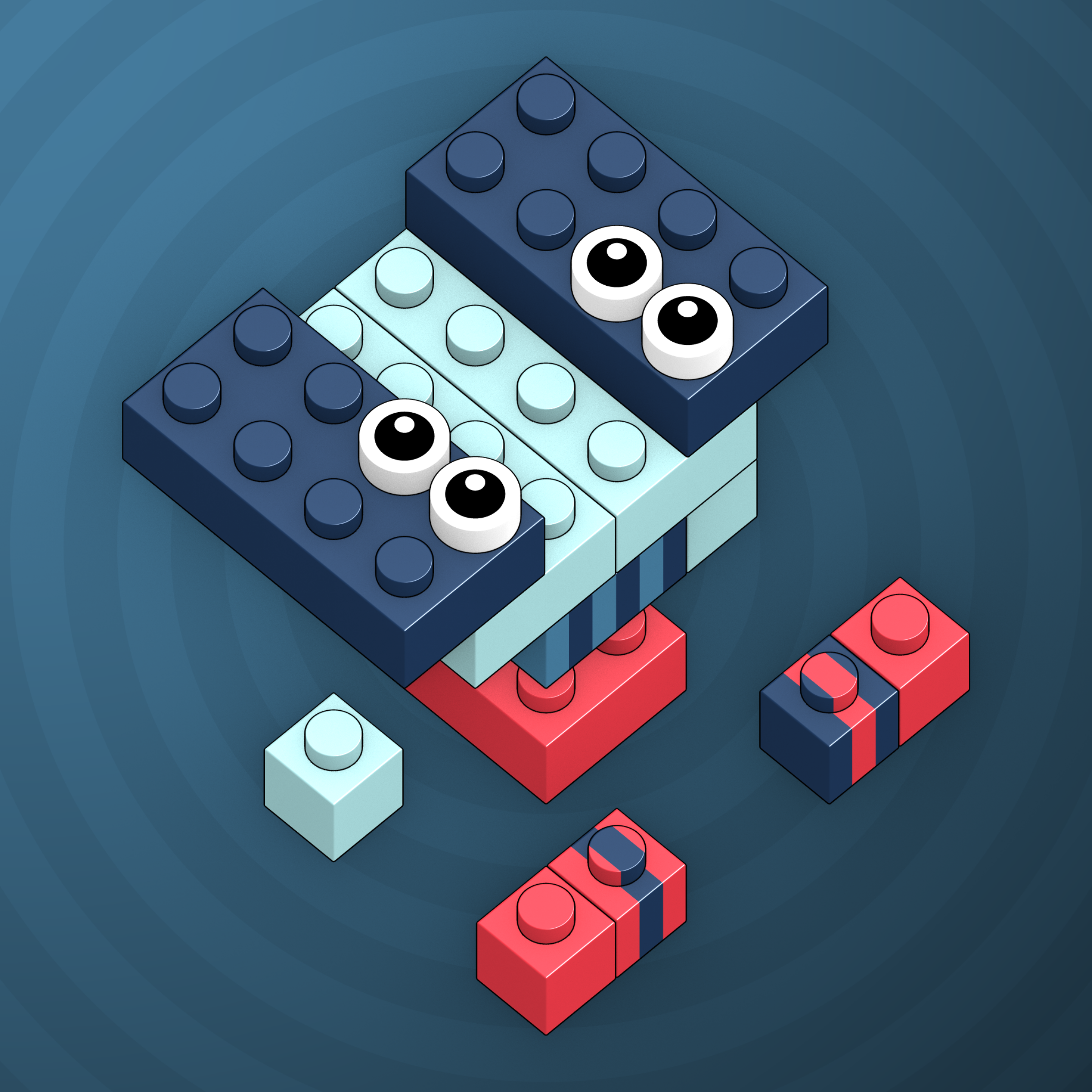 Art Blocks - Art Blocks v2 - Click #134 - NFT # 263000134