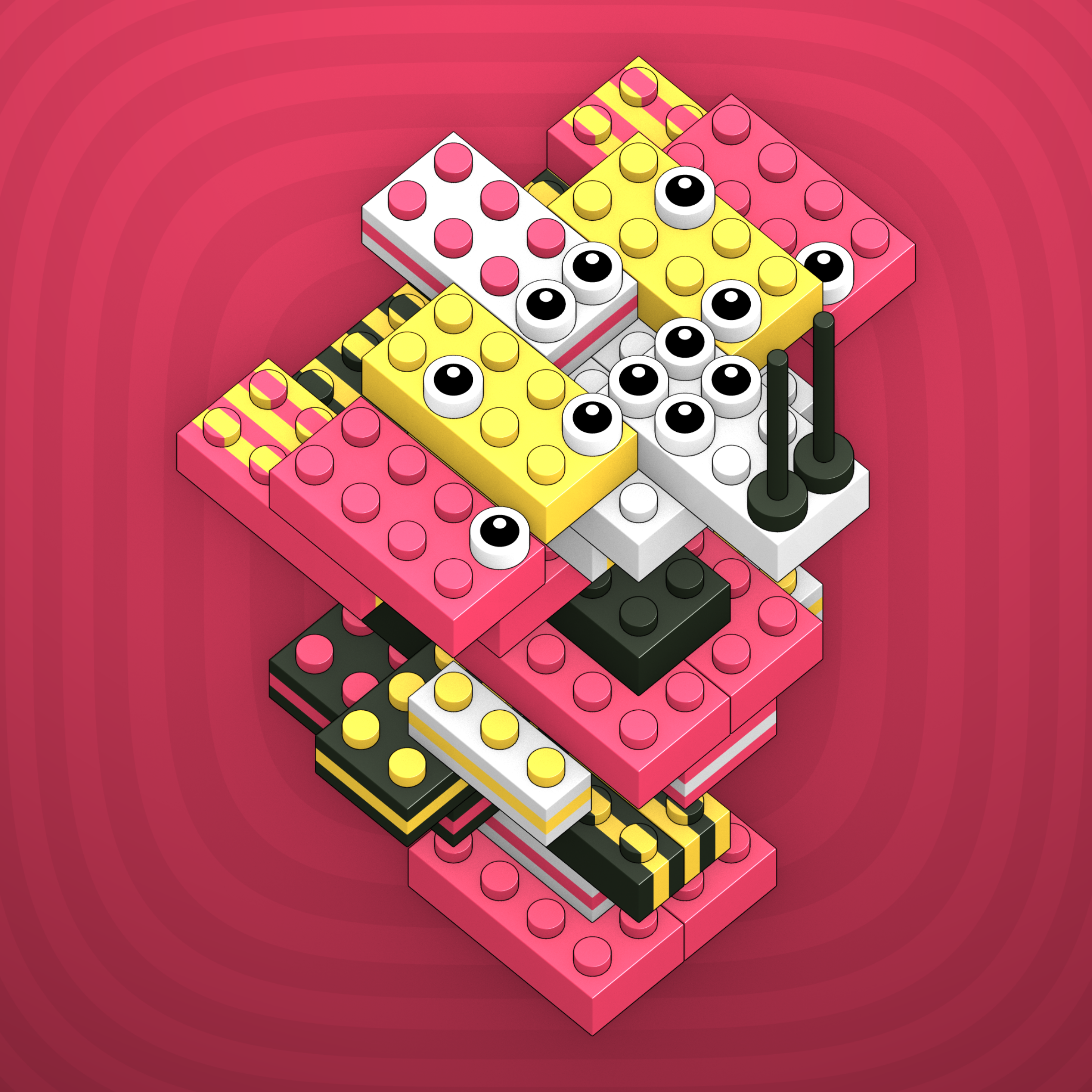 Art Blocks - Art Blocks v2 - Click #135 - NFT # 263000135