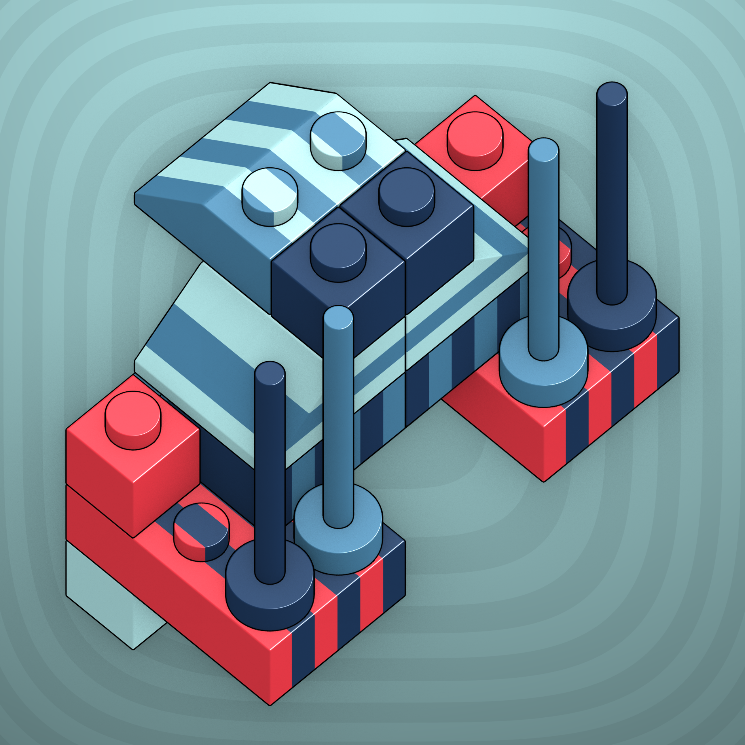 Art Blocks - Art Blocks v2 - Click #137 - NFT # 263000137