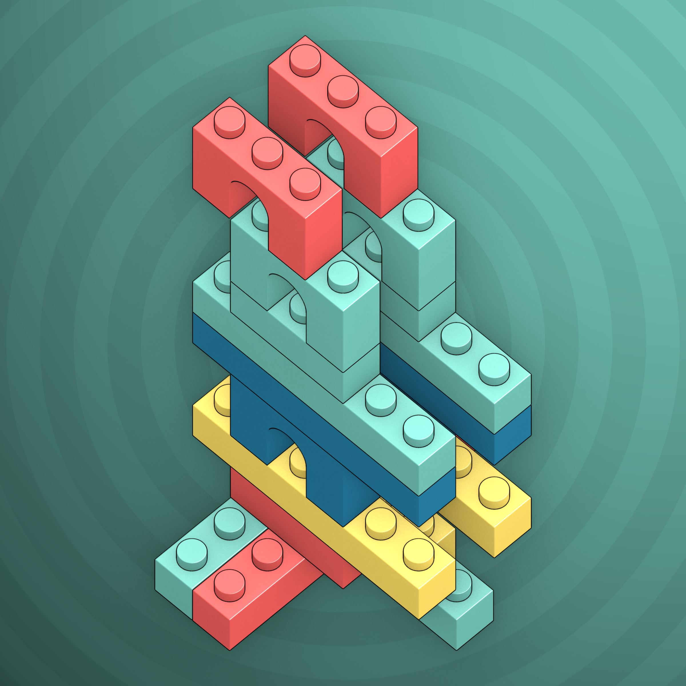 Art Blocks - Art Blocks v2 - Click #140 - NFT # 263000140