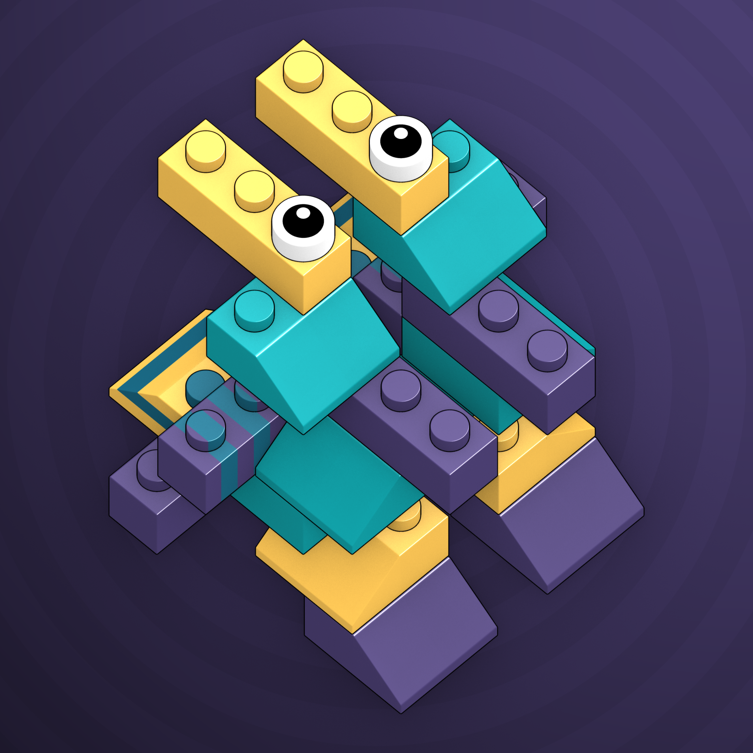 Art Blocks - Art Blocks v2 - Click #141 - NFT # 263000141