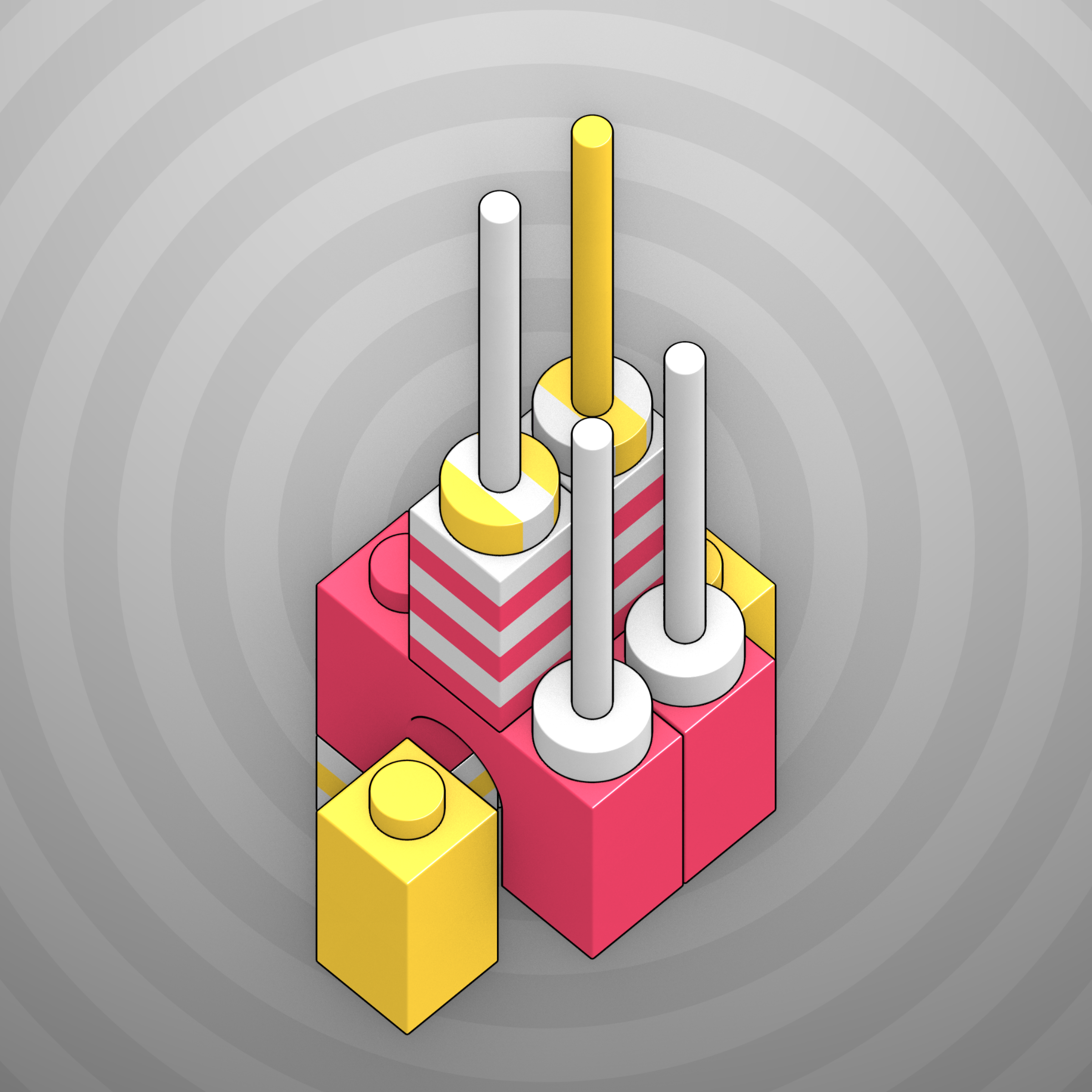 Art Blocks - Art Blocks v2 - Click #144 - NFT # 263000144