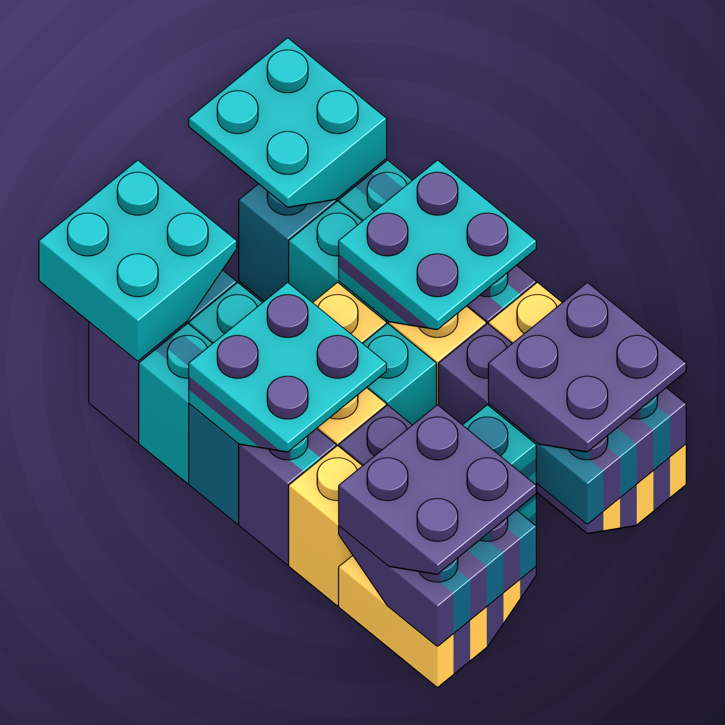 Art Blocks - Art Blocks v2 - Click #155 - NFT # 263000155