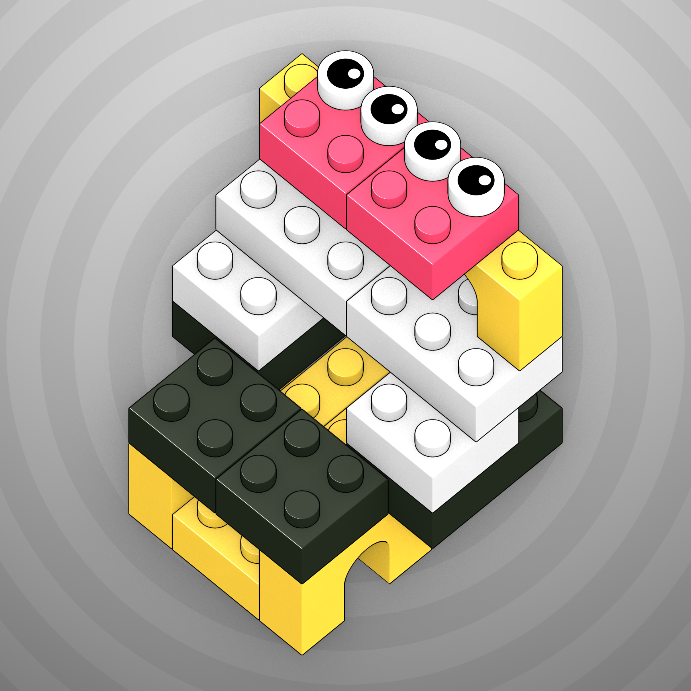 Art Blocks - Art Blocks v2 - Click #160 - NFT # 263000160