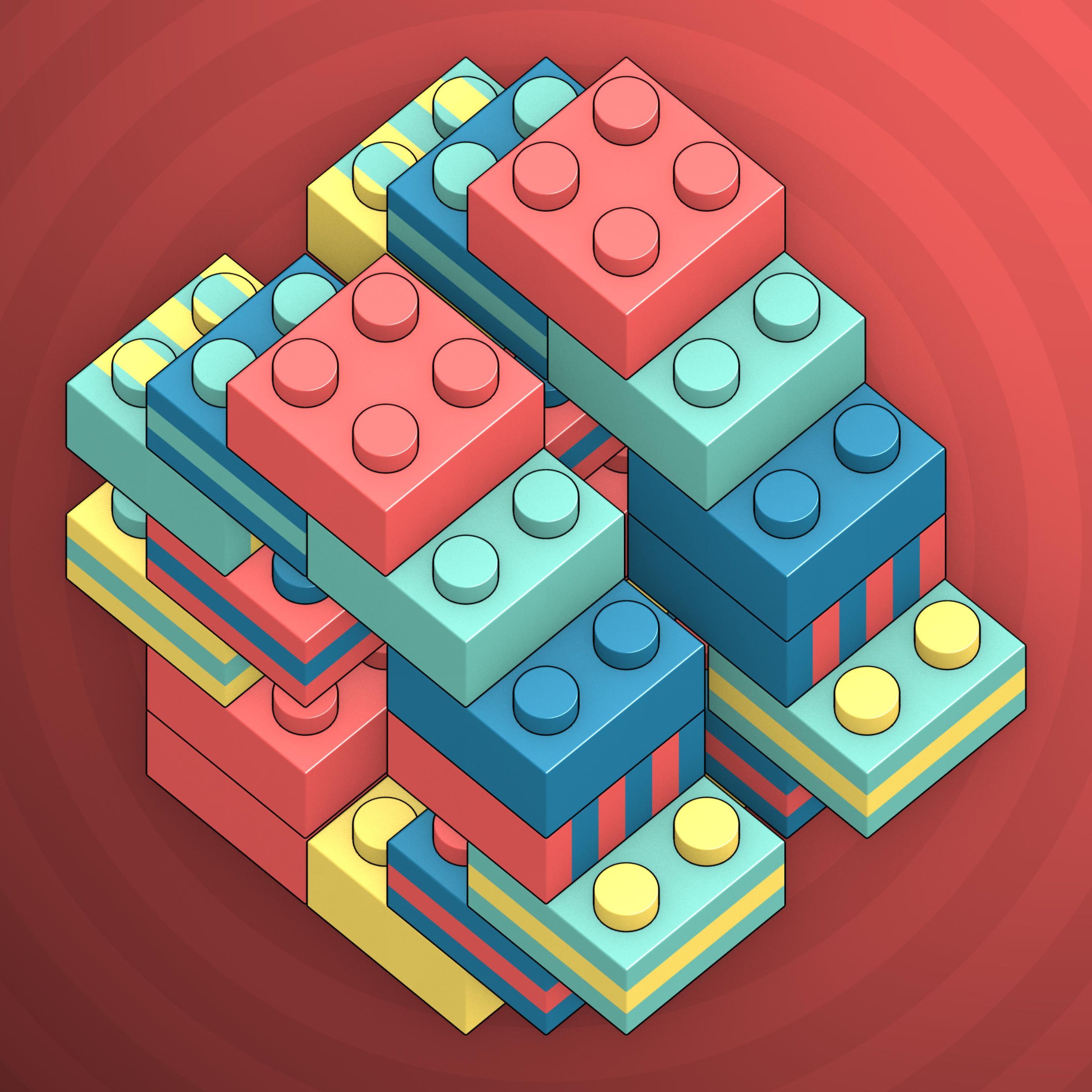 Art Blocks - Art Blocks v2 - Click #165 - NFT # 263000165