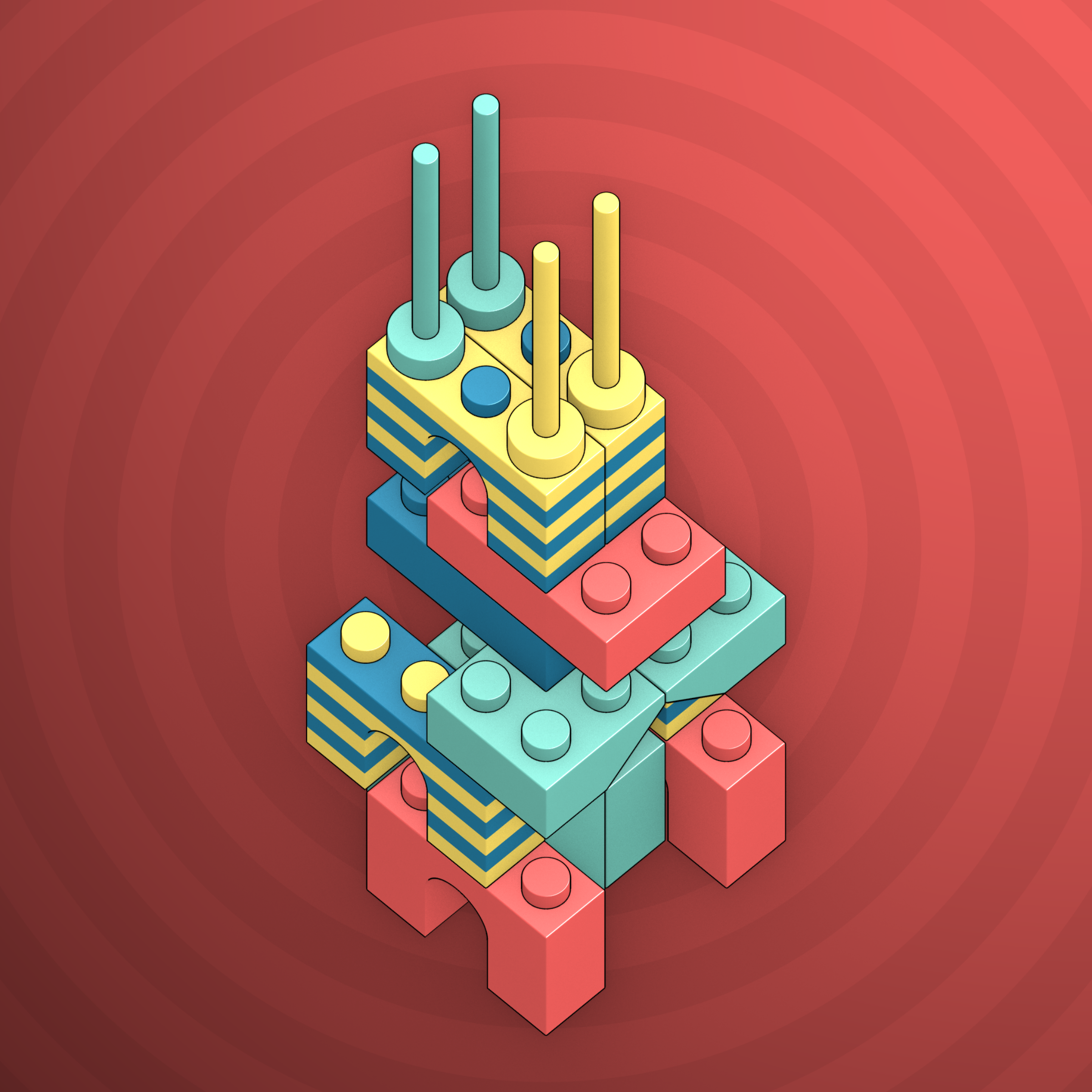 Art Blocks - Art Blocks v2 - Click #167 - NFT # 263000167