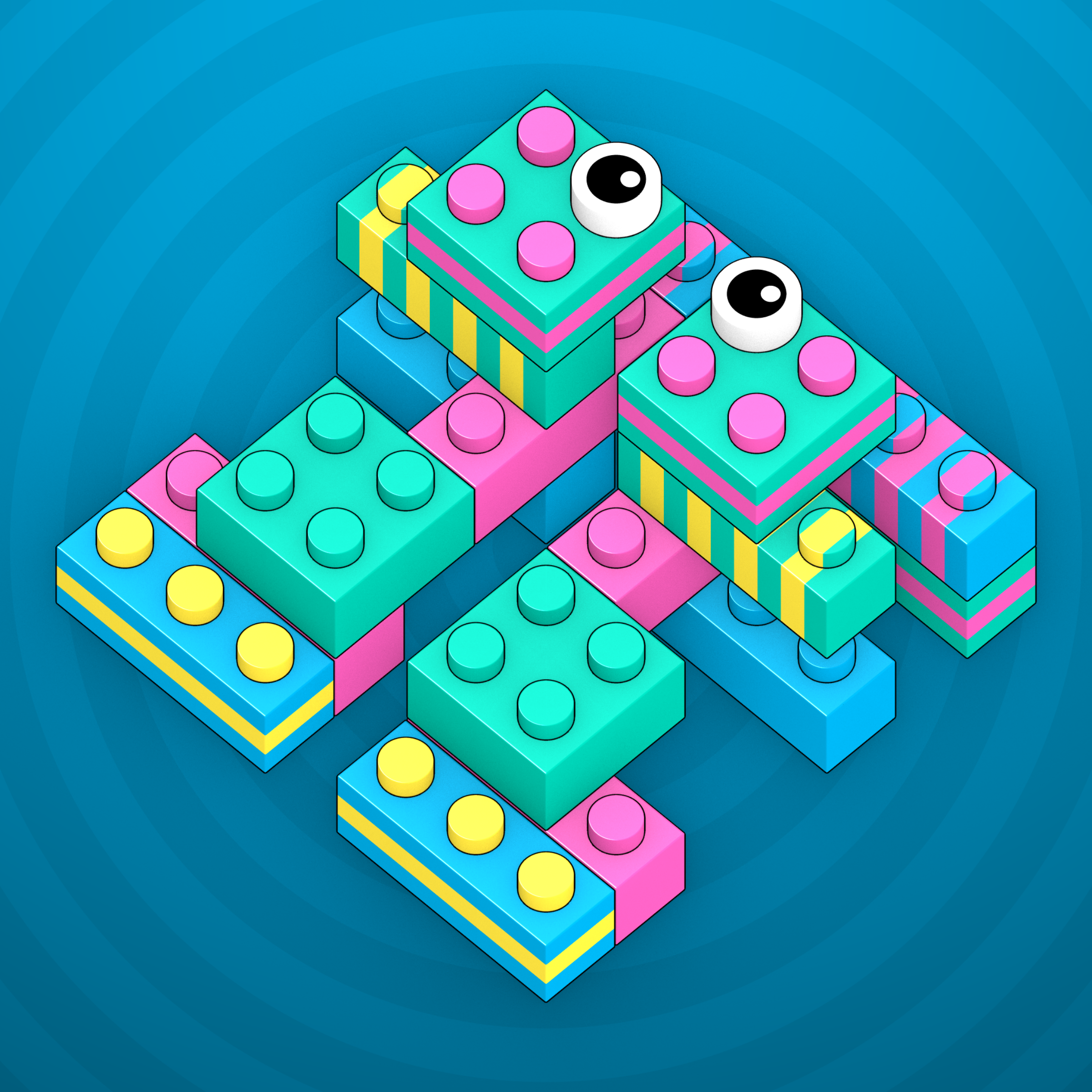 Art Blocks - Art Blocks v2 - Click #176 - NFT # 263000176