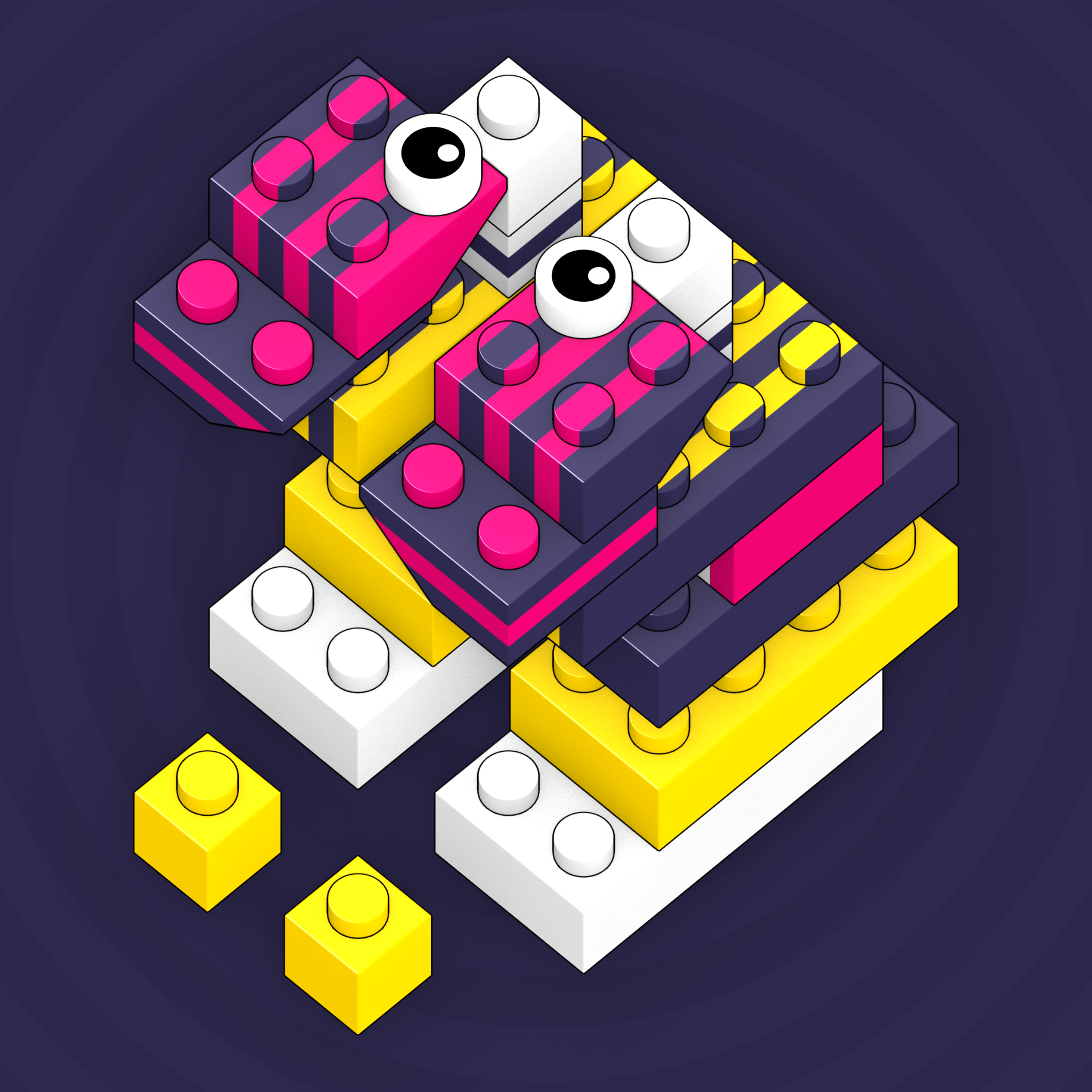 Art Blocks - Art Blocks v2 - Click #179 - NFT # 263000179