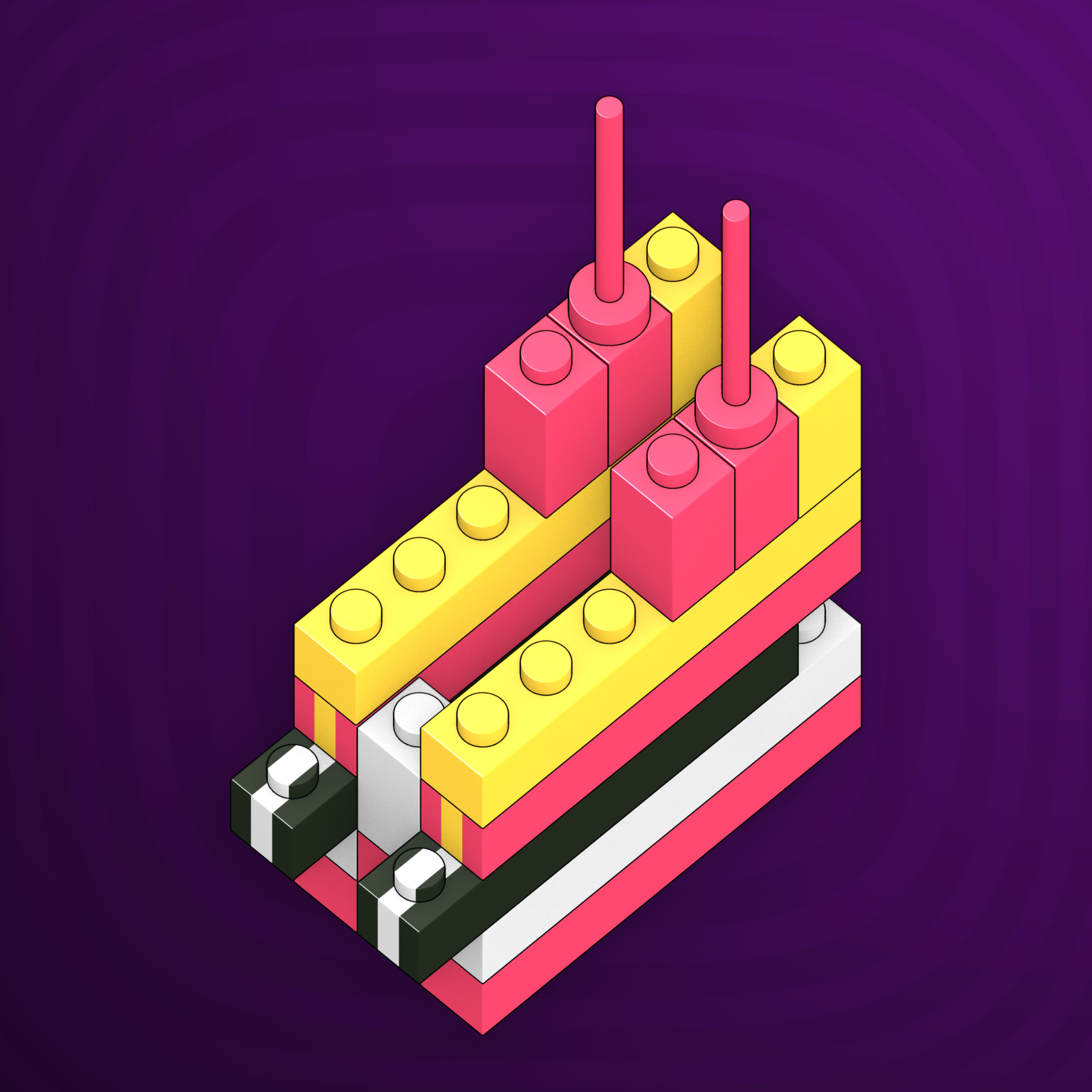 Art Blocks - Art Blocks v2 - Click #183 - NFT # 263000183
