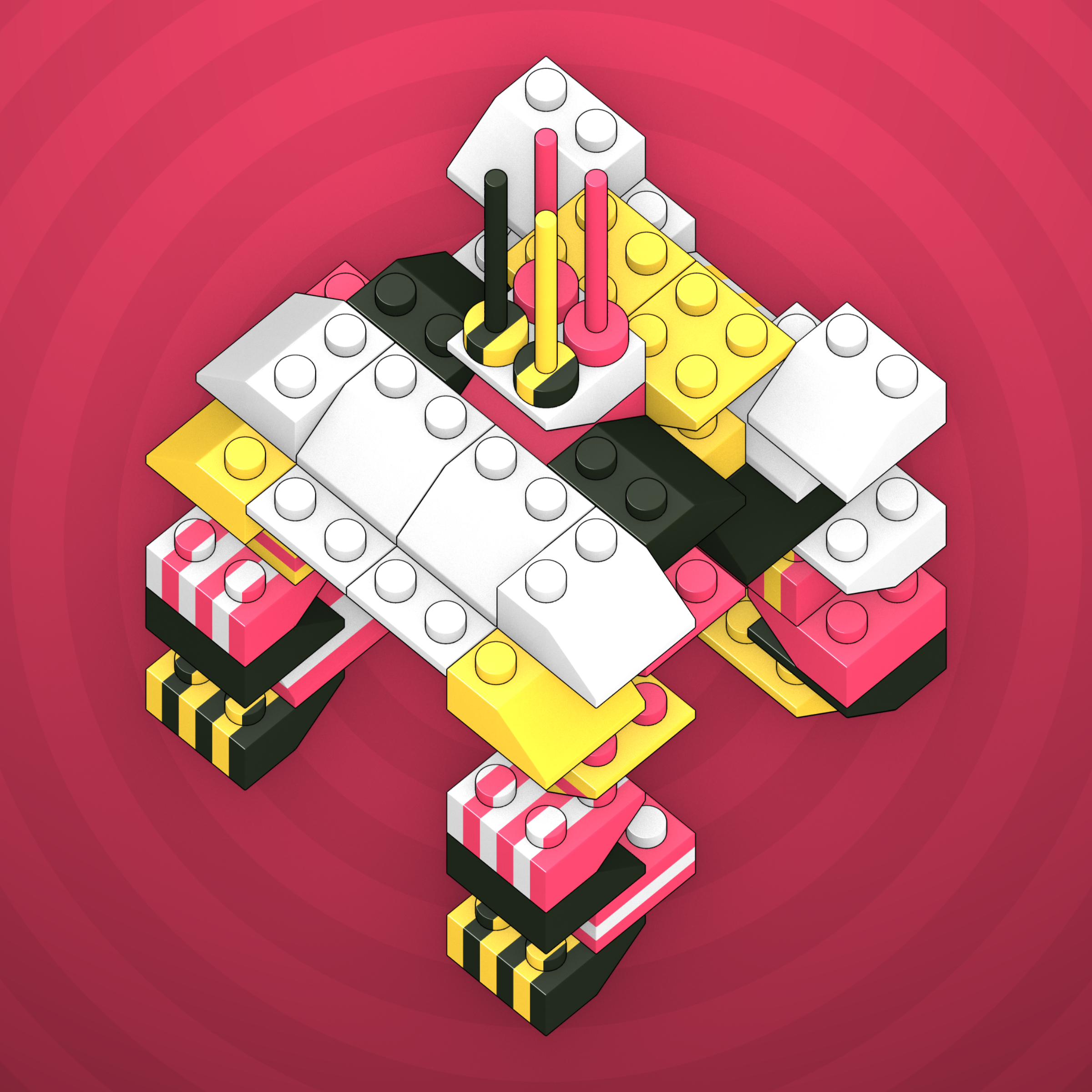 Art Blocks - Art Blocks v2 - Click #187 - NFT # 263000187