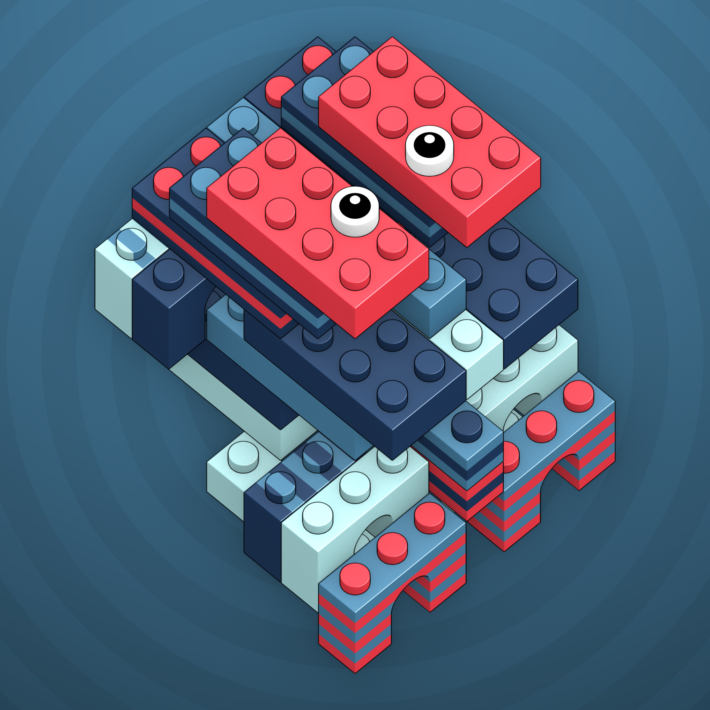 Art Blocks - Art Blocks v2 - Click #188 - NFT # 263000188