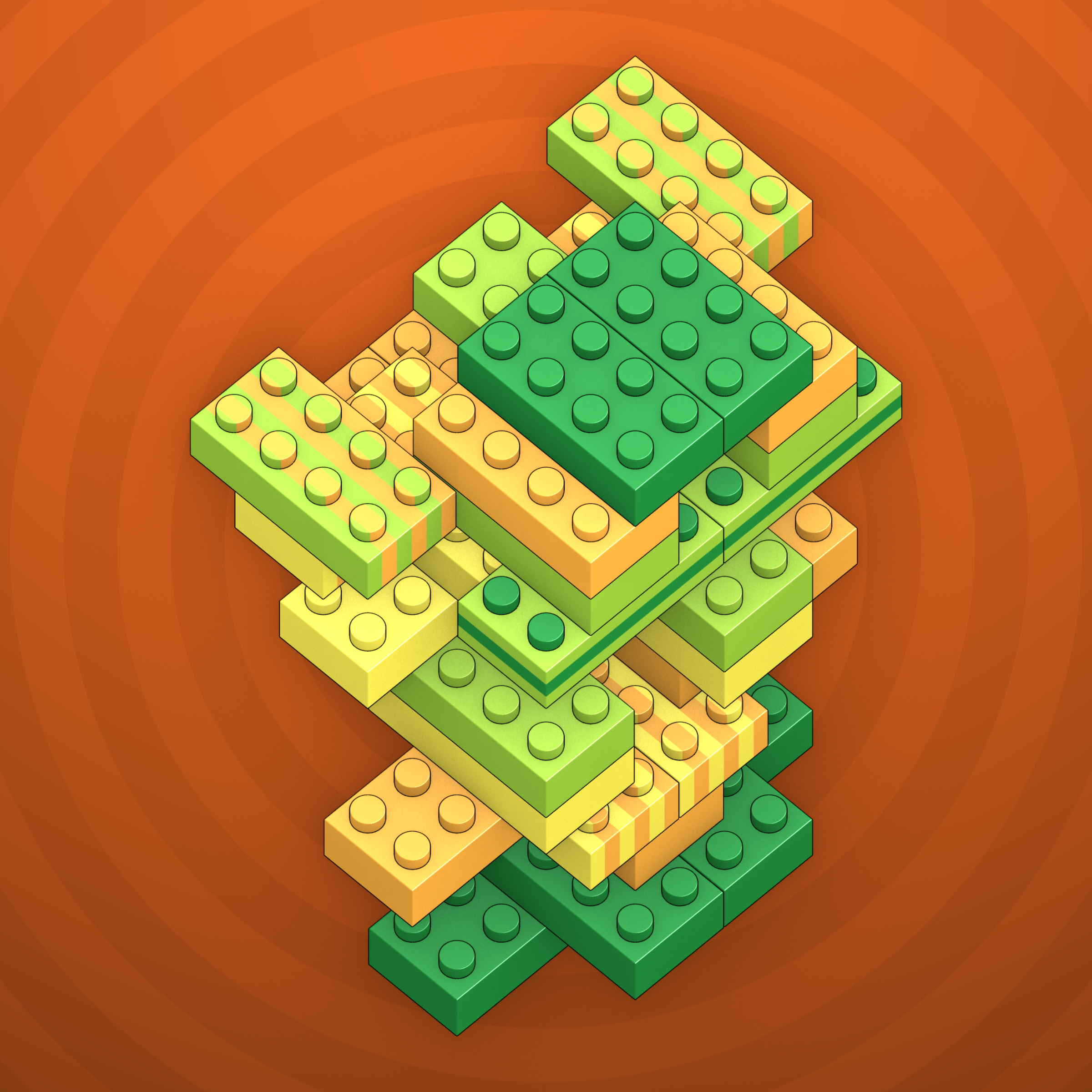 Art Blocks - Art Blocks v2 - Click #190 - NFT # 263000190