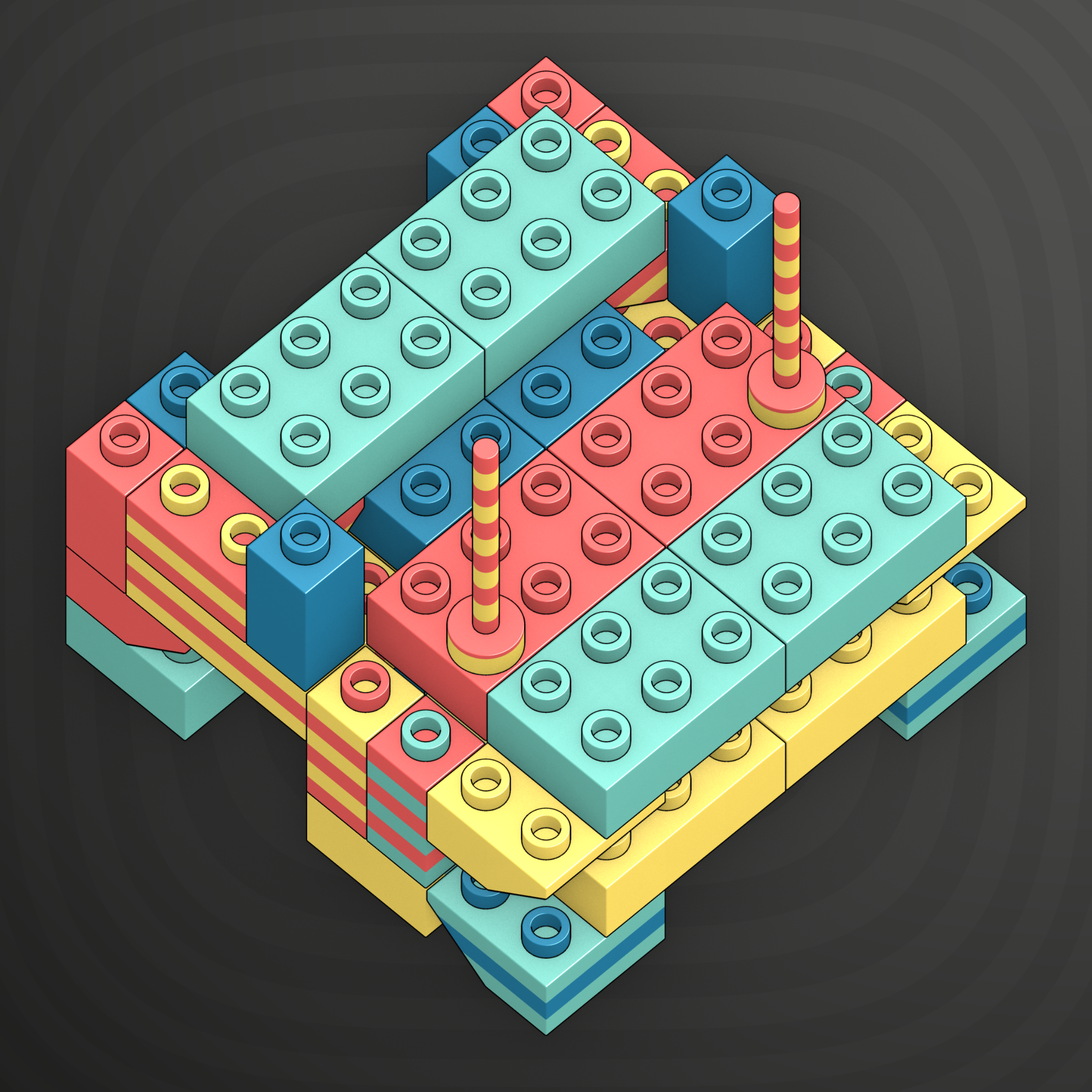 Art Blocks - Art Blocks v2 - Click #192 - NFT # 263000192