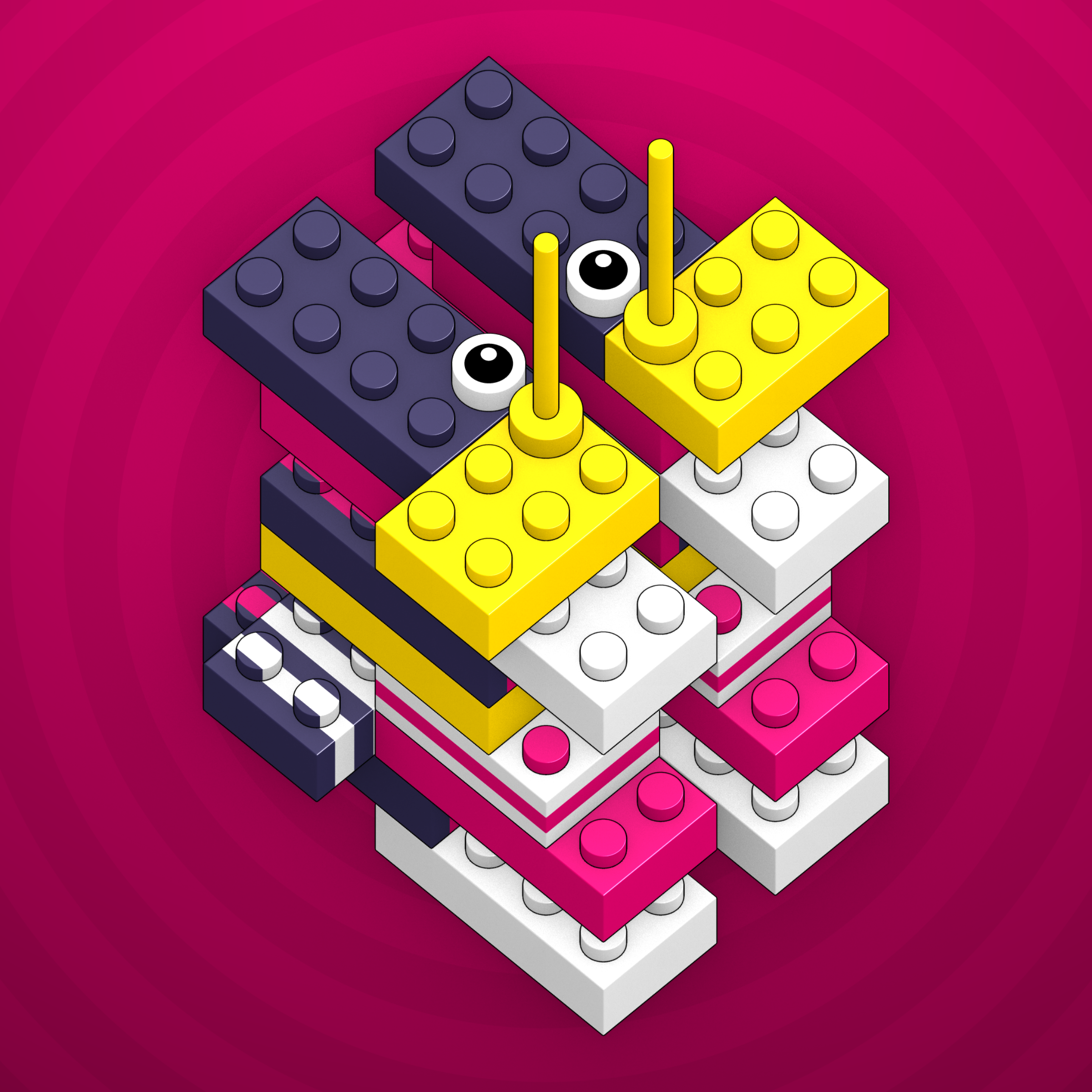 Art Blocks - Art Blocks v2 - Click #195 - NFT # 263000195